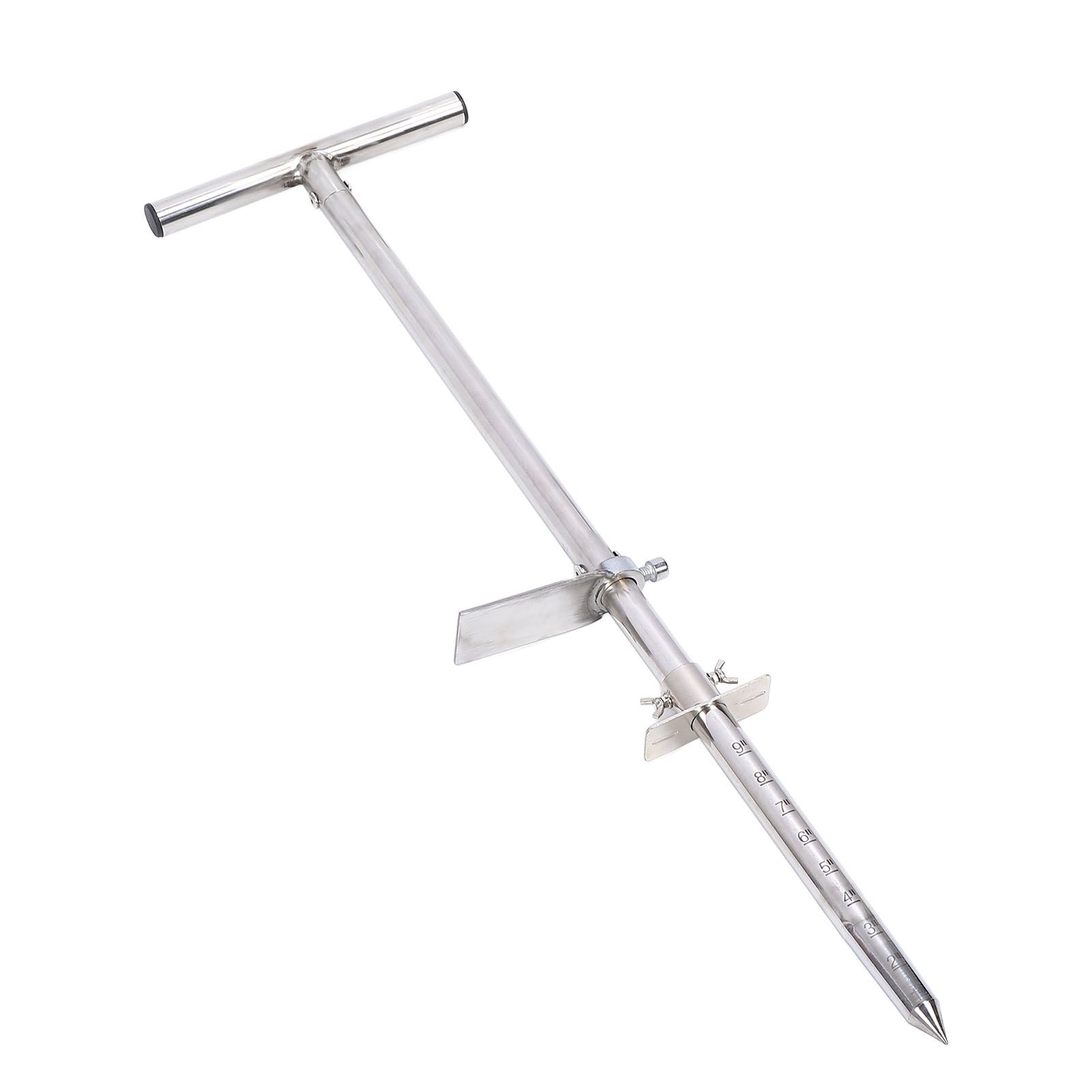 Soil Sampler Probe Stainless Steel Soil Probe with Foot Pedal Ergonomic T view 6