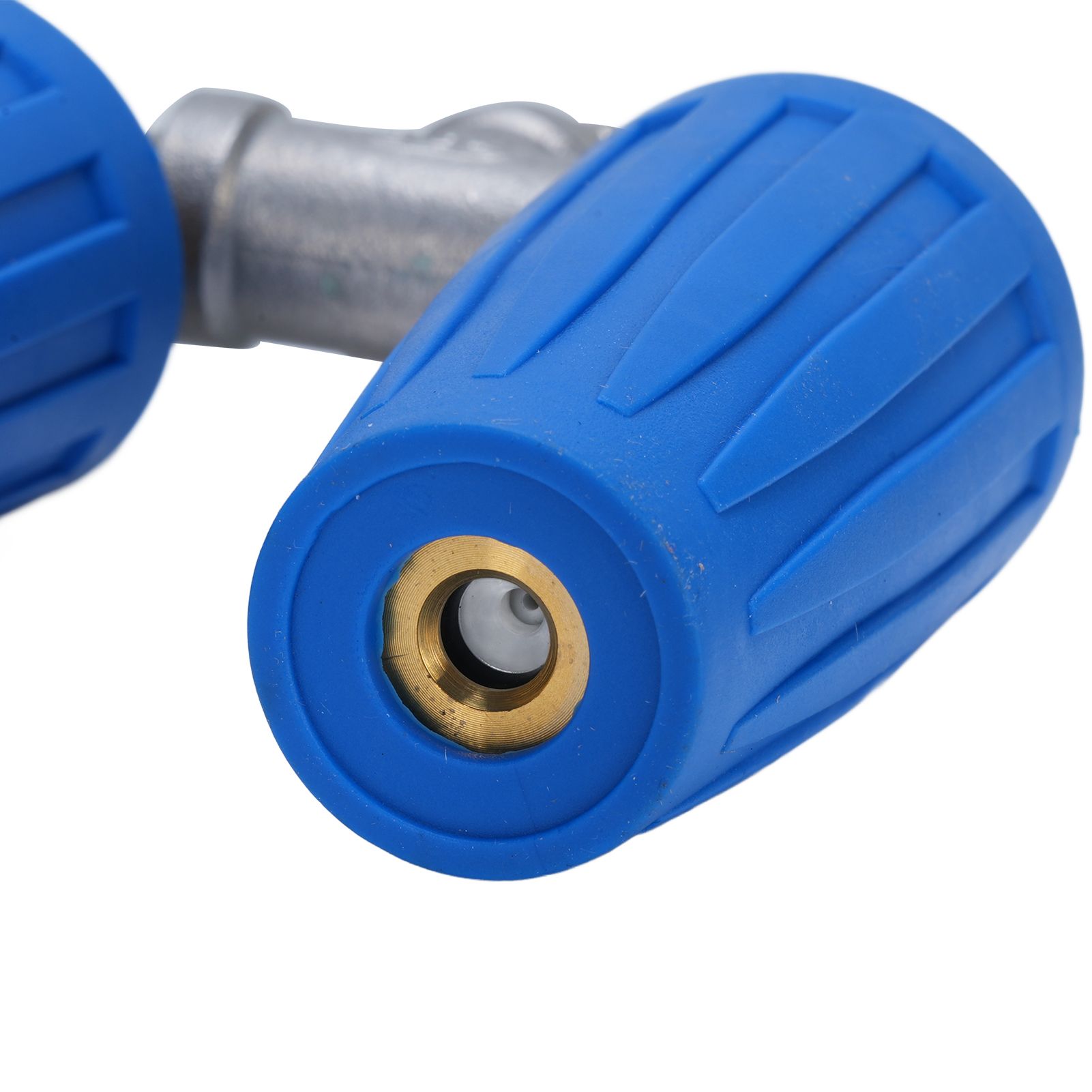 Double Heads Rotating Nozzle 4000psi High Pressure Washer Turbine Nozzle with view 5