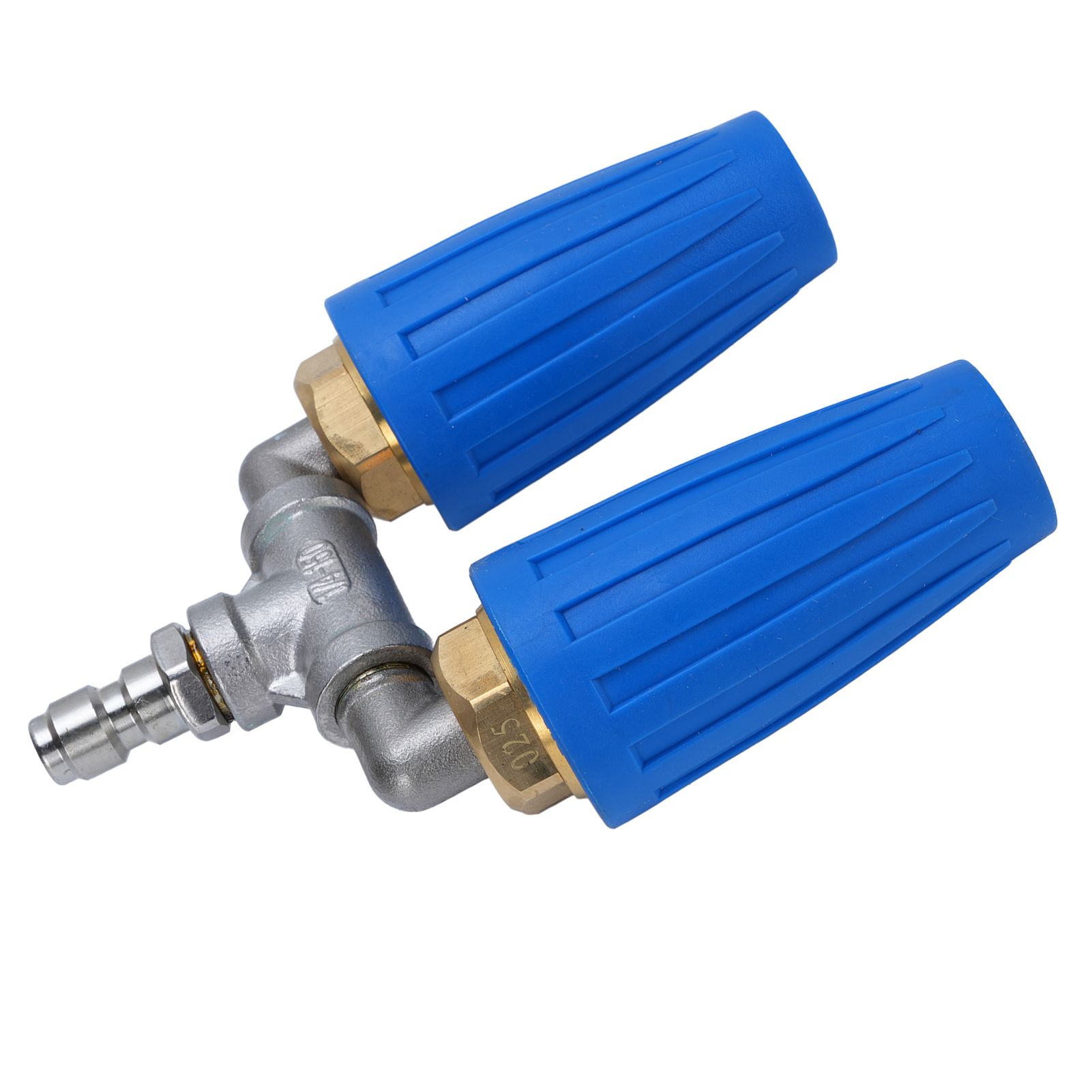 Double Heads Rotating Nozzle 4000psi High Pressure Washer Turbine Nozzle with view 7