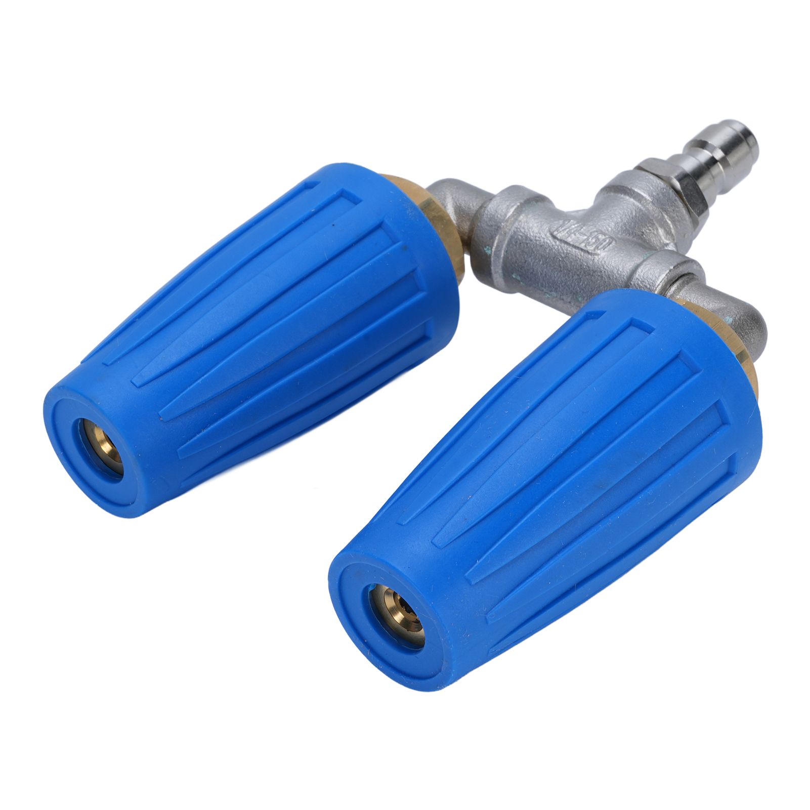 Double Heads Rotating Nozzle 4000psi High Pressure Washer Turbine Nozzle with view 12