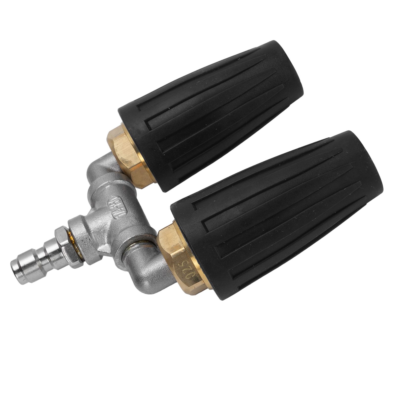Double Heads Rotating Nozzle 4000psi High Pressure Washer Turbine Nozzle with view 7