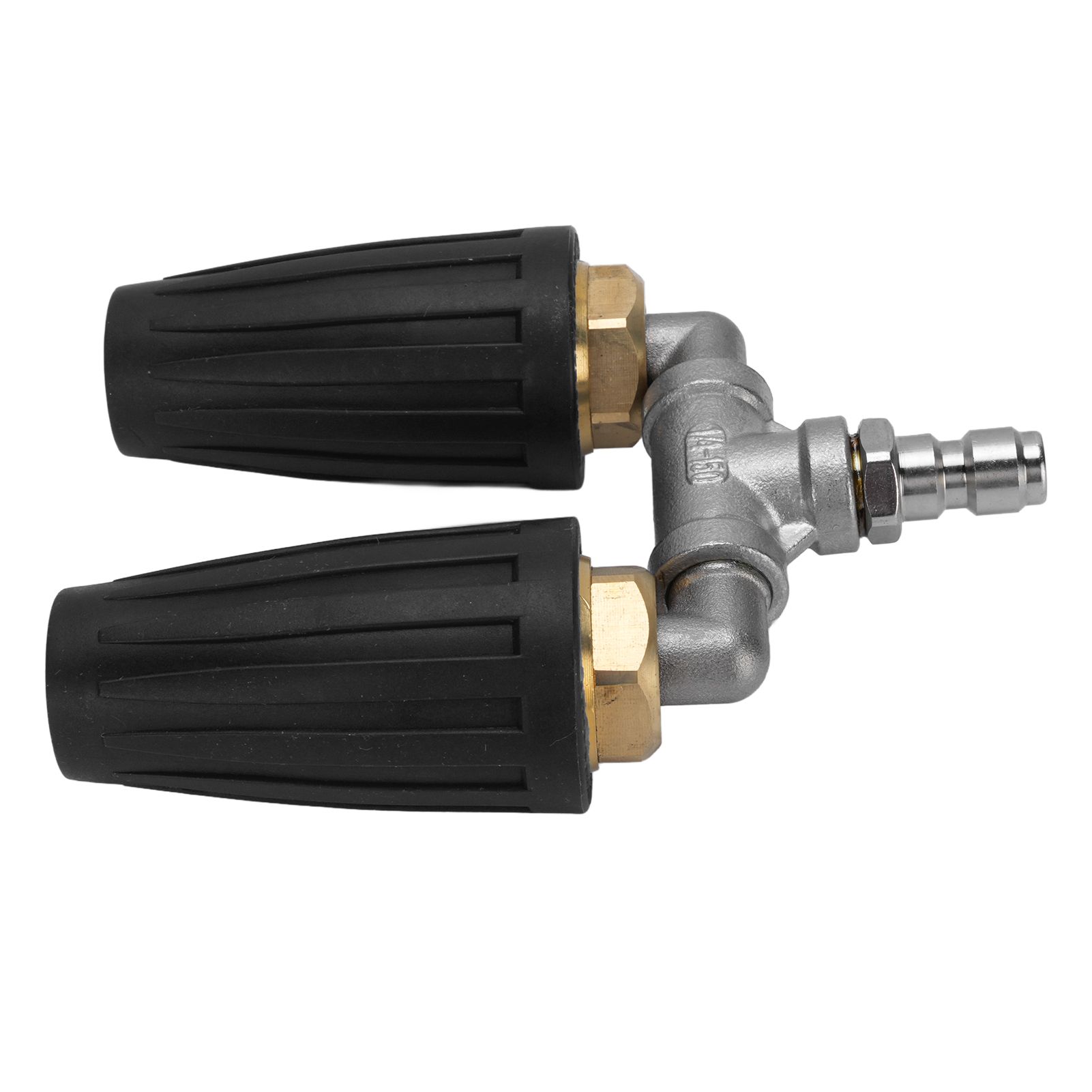 Double Heads Rotating Nozzle 4000psi High Pressure Washer Turbine Nozzle with view 9