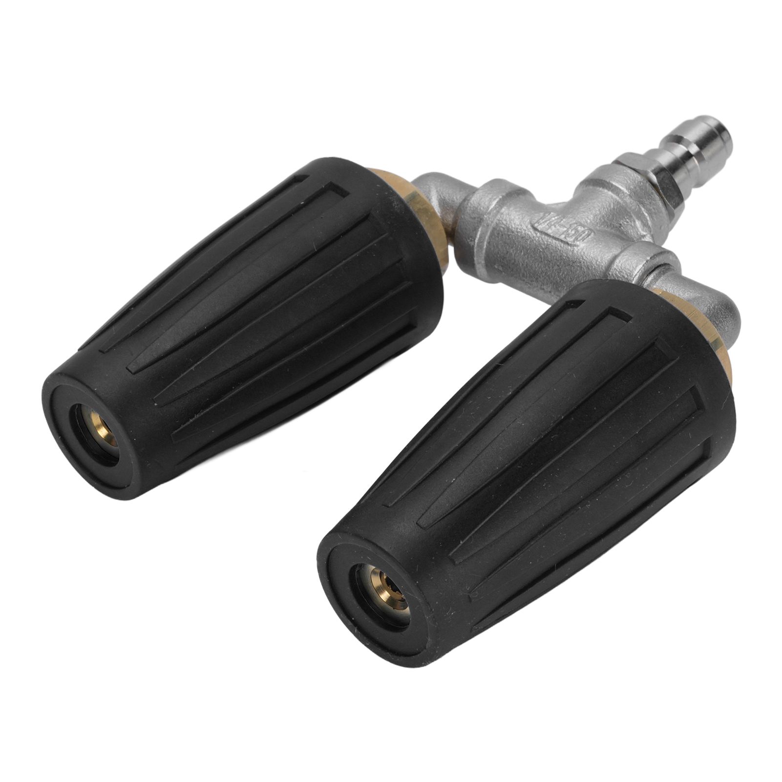 Double Heads Rotating Nozzle 4000psi High Pressure Washer Turbine Nozzle with view 12