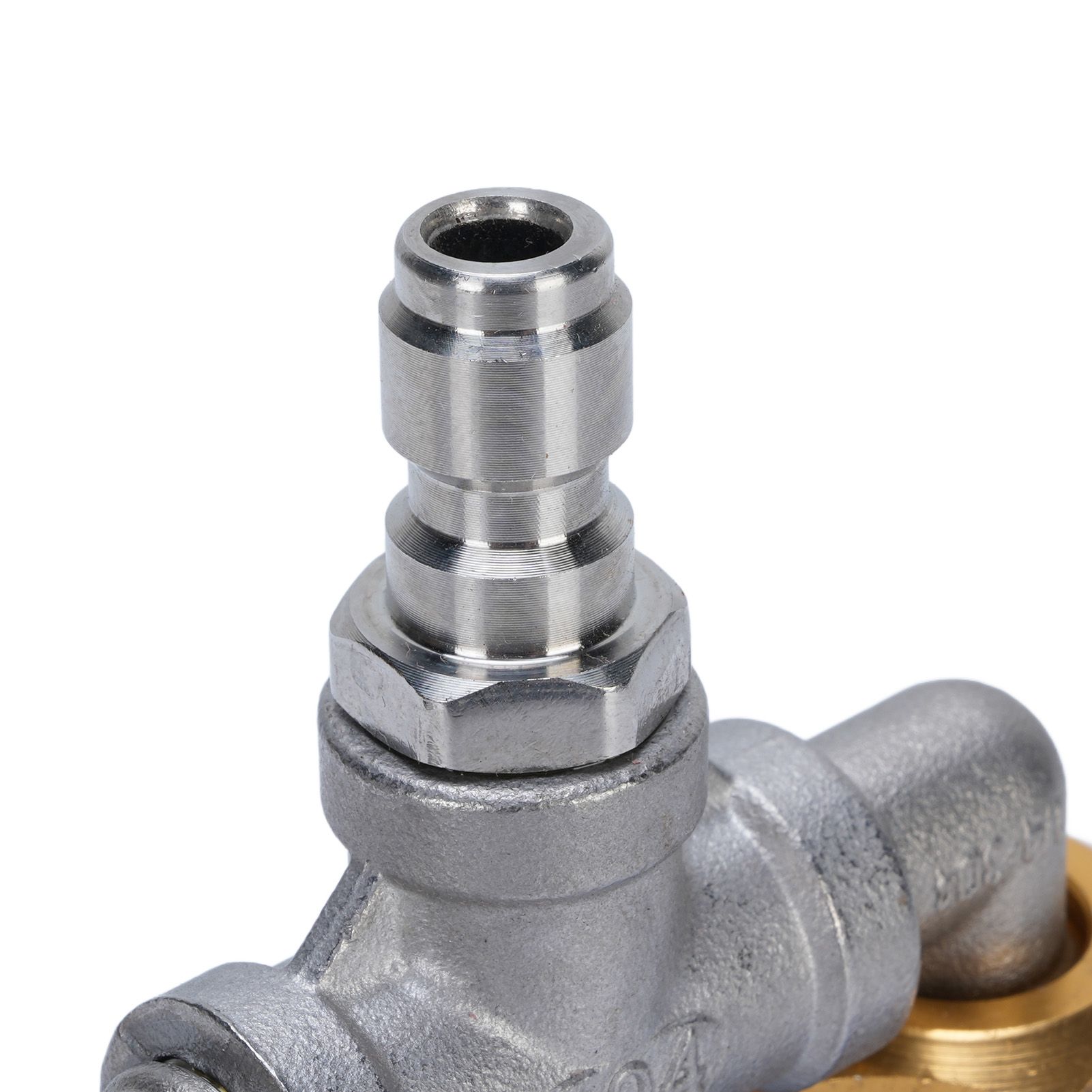 Pressure Washer Double Turbine Nozzle 1/4 Inch Stainless Steel 4000psi Double view 2