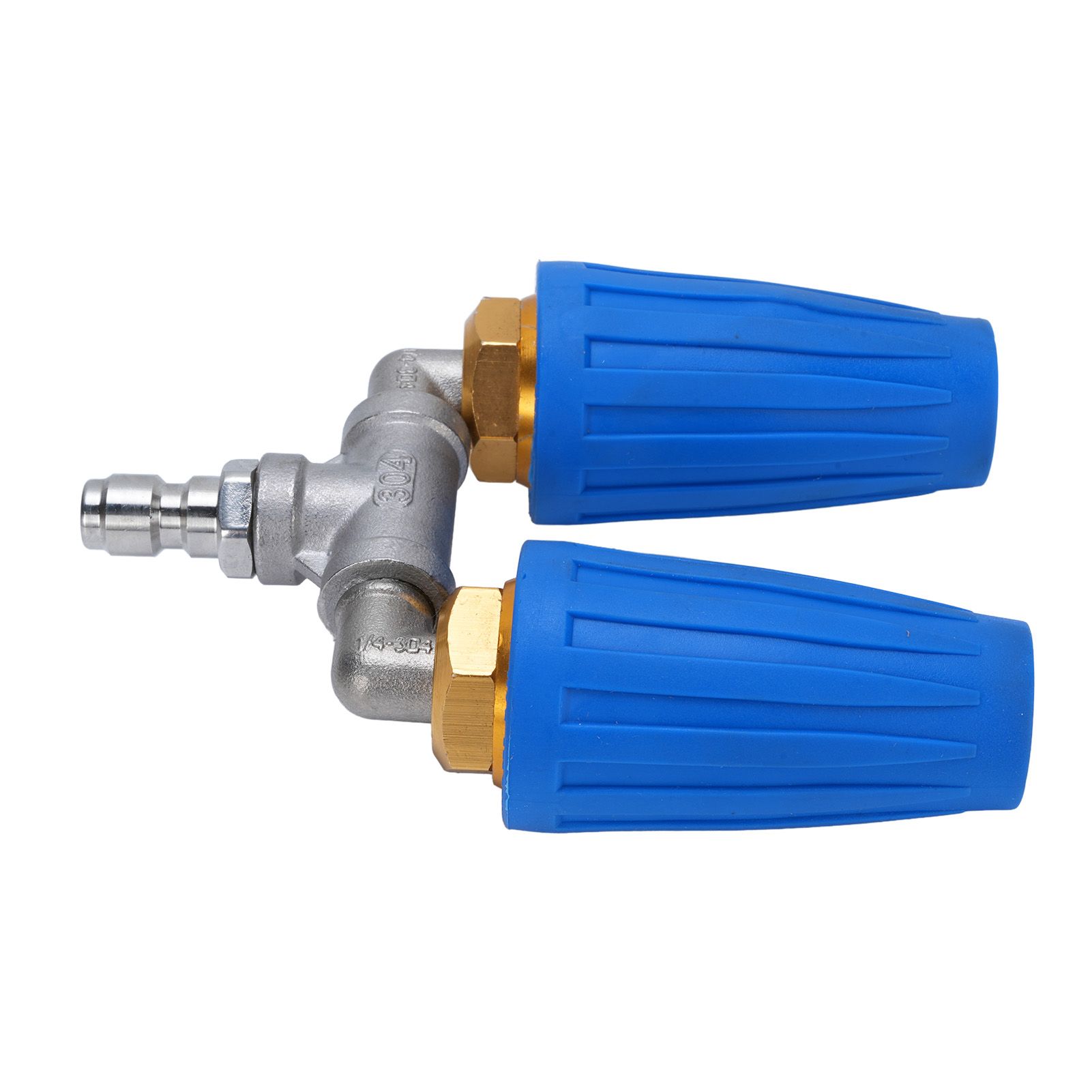 Pressure Washer Double Turbine Nozzle 1/4 Inch Stainless Steel 4000psi Double view 4