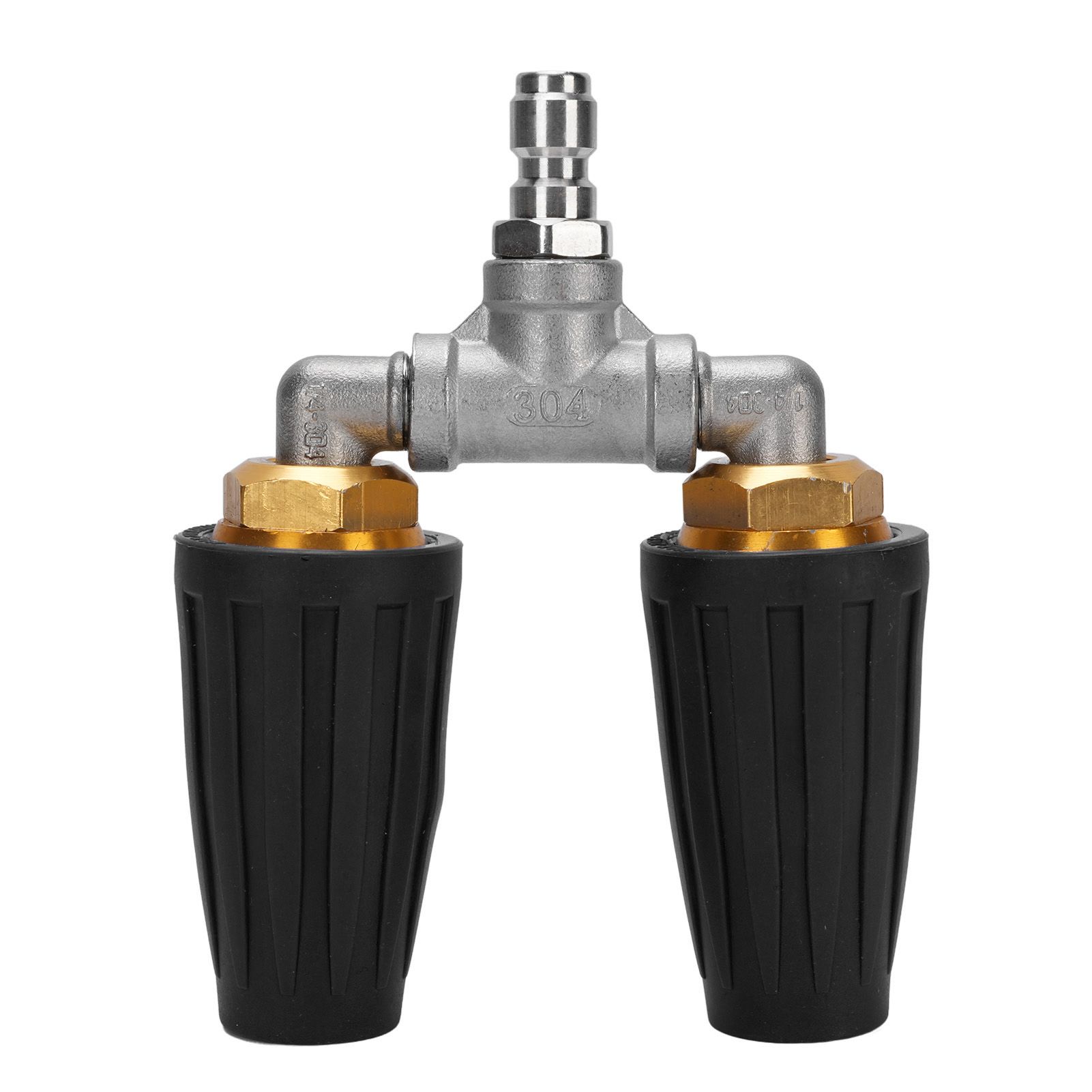 Pressure Washer Double Turbine Nozzle 1/4 Inch Stainless Steel 4000psi Double view 3