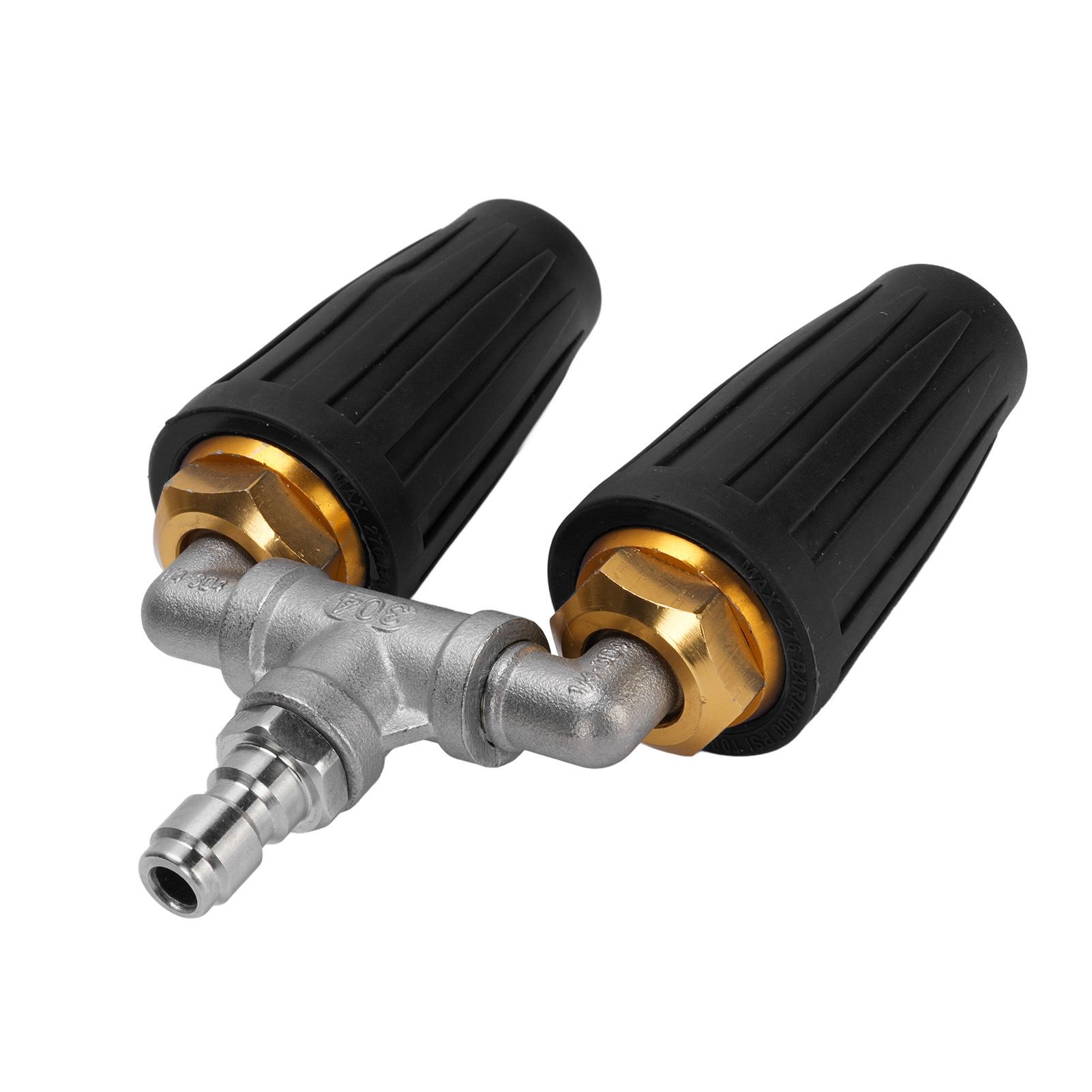 Pressure Washer Double Turbine Nozzle 1/4 Inch Stainless Steel 4000psi Double view 6