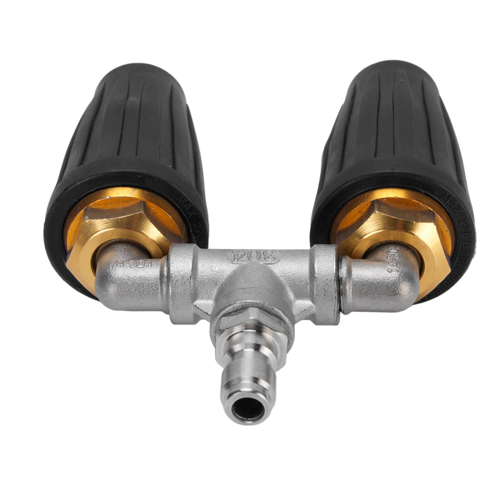 Pressure Washer Double Turbine Nozzle 1/4 Inch Stainless Steel 4000psi Double view 8