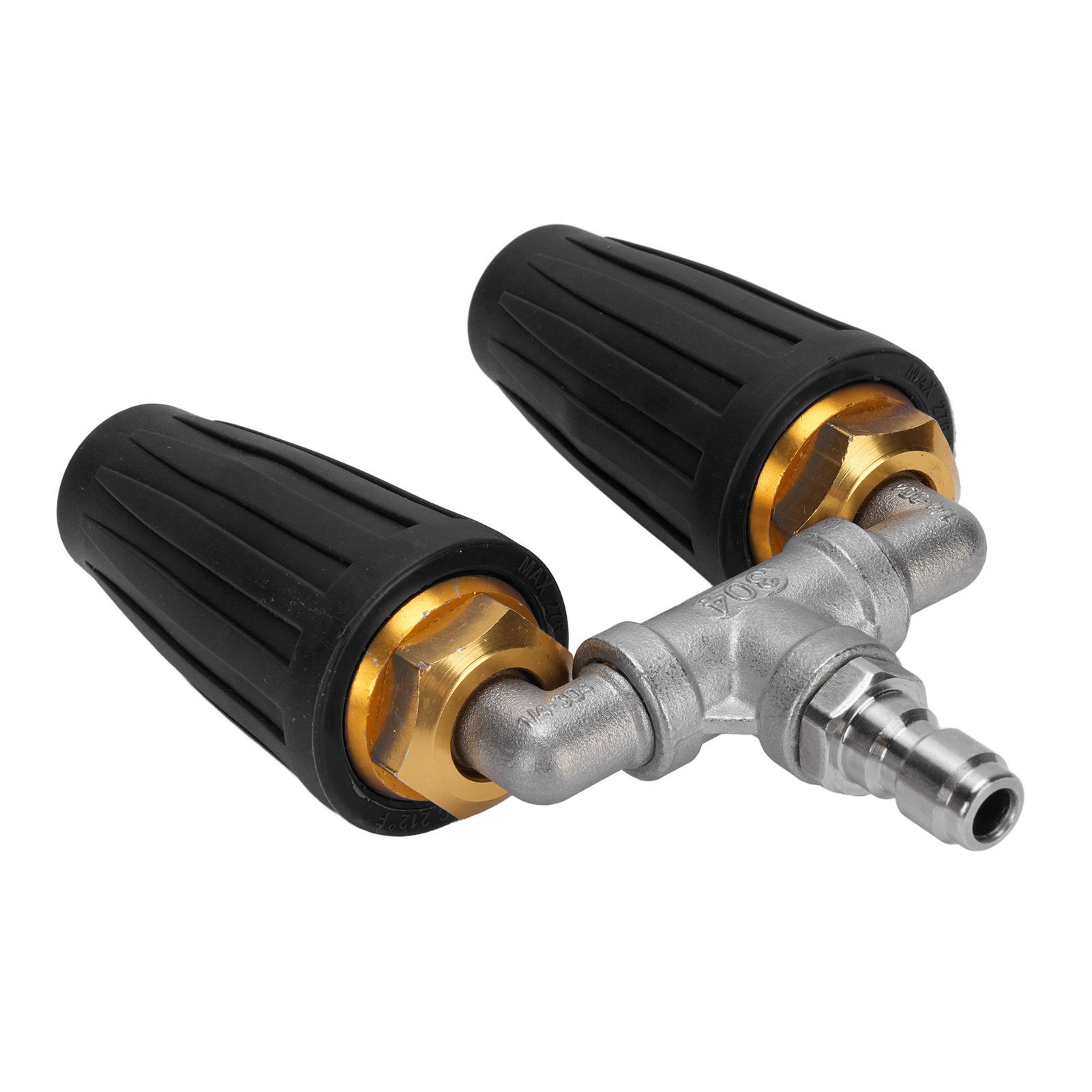 Pressure Washer Double Turbine Nozzle 1/4 Inch Stainless Steel 4000psi Double view 9
