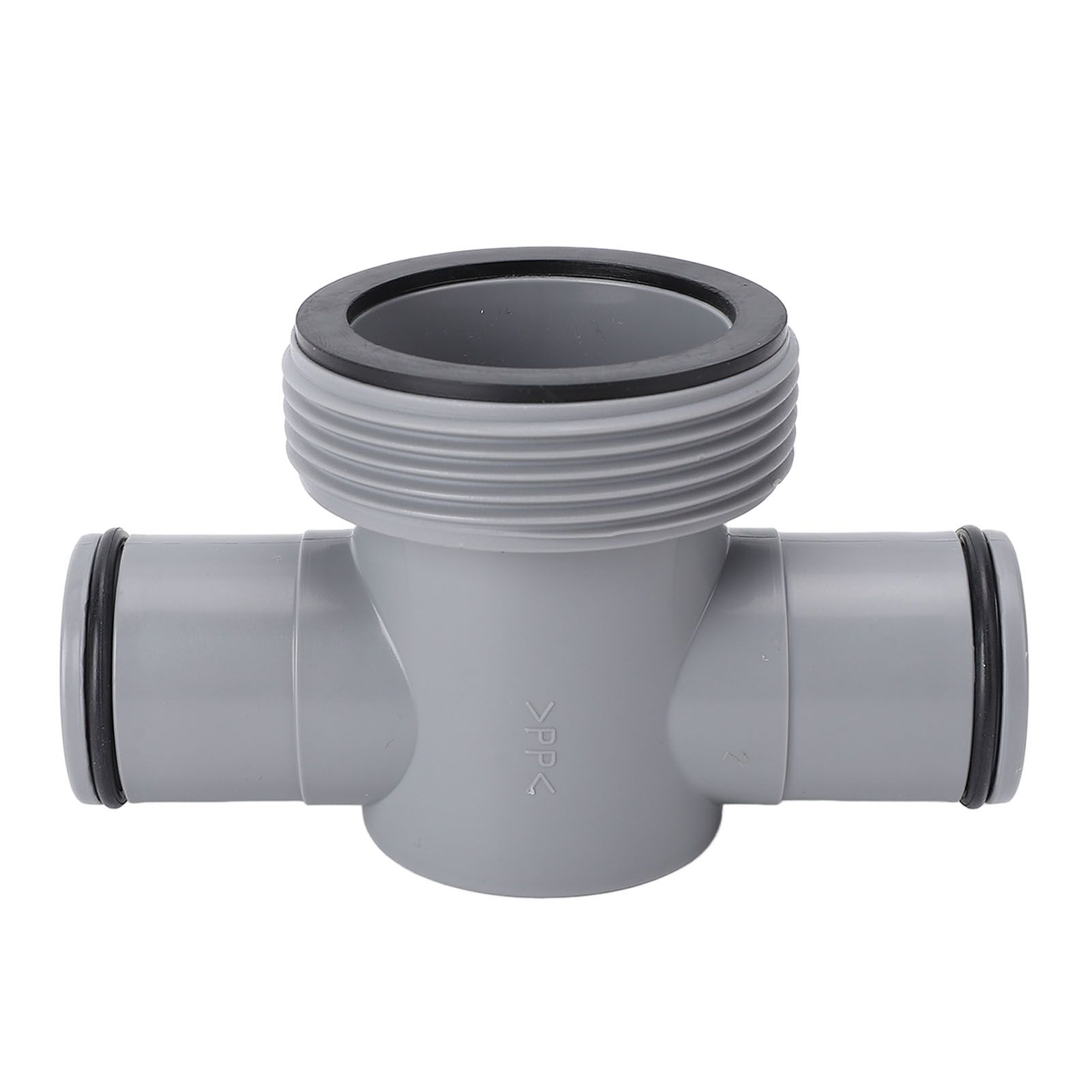 T Type Connector Replacement ABS Leakage Proof T Fitting for 1.5 1.25 Inch view 2