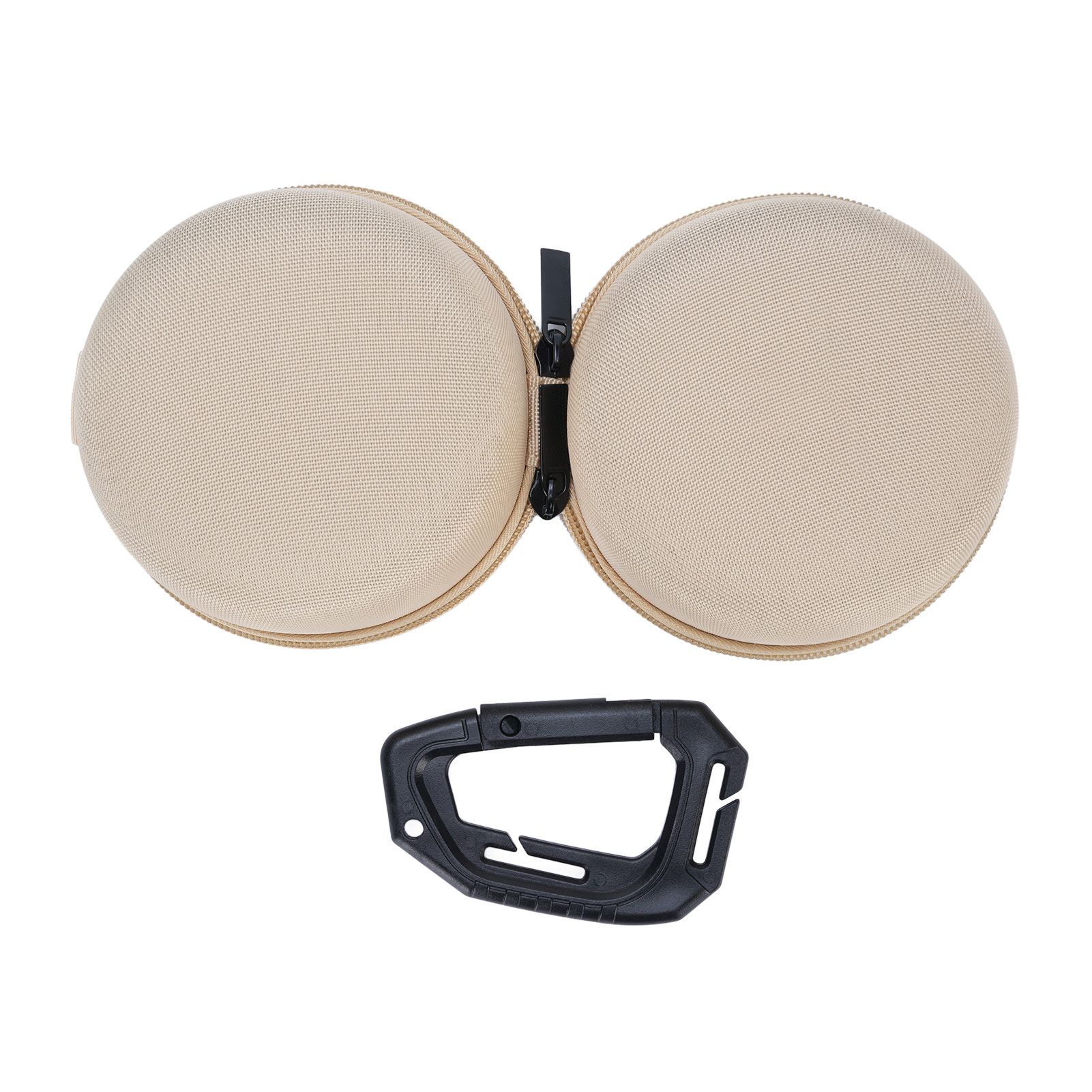 Foldable Dog Double Bowls Portable Stainless Steel Travel Pet Food Water Bowl view 2