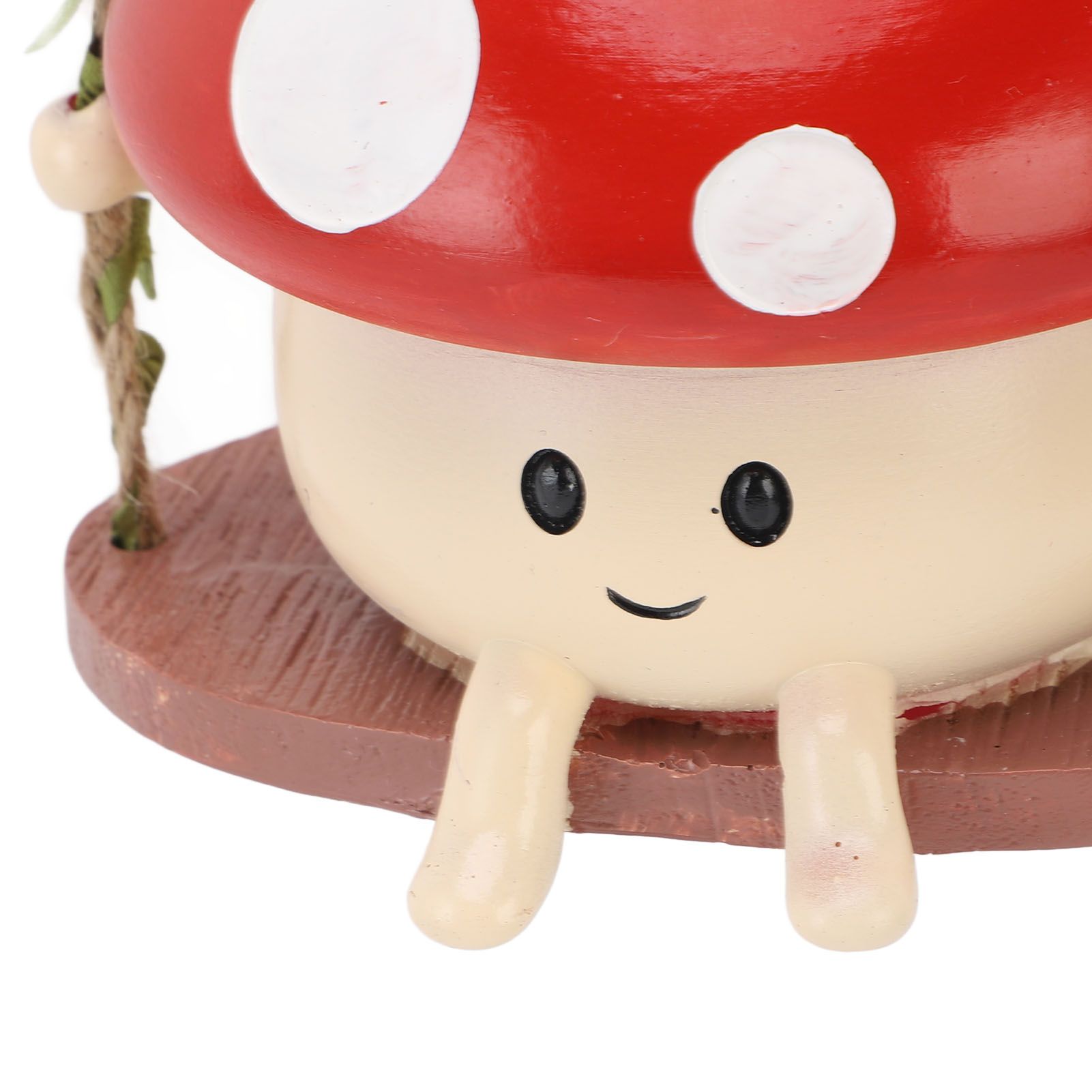 Mushroom Flower Pot Swing Face Planter Succulent Plant Pot Ornament for Wall view 7