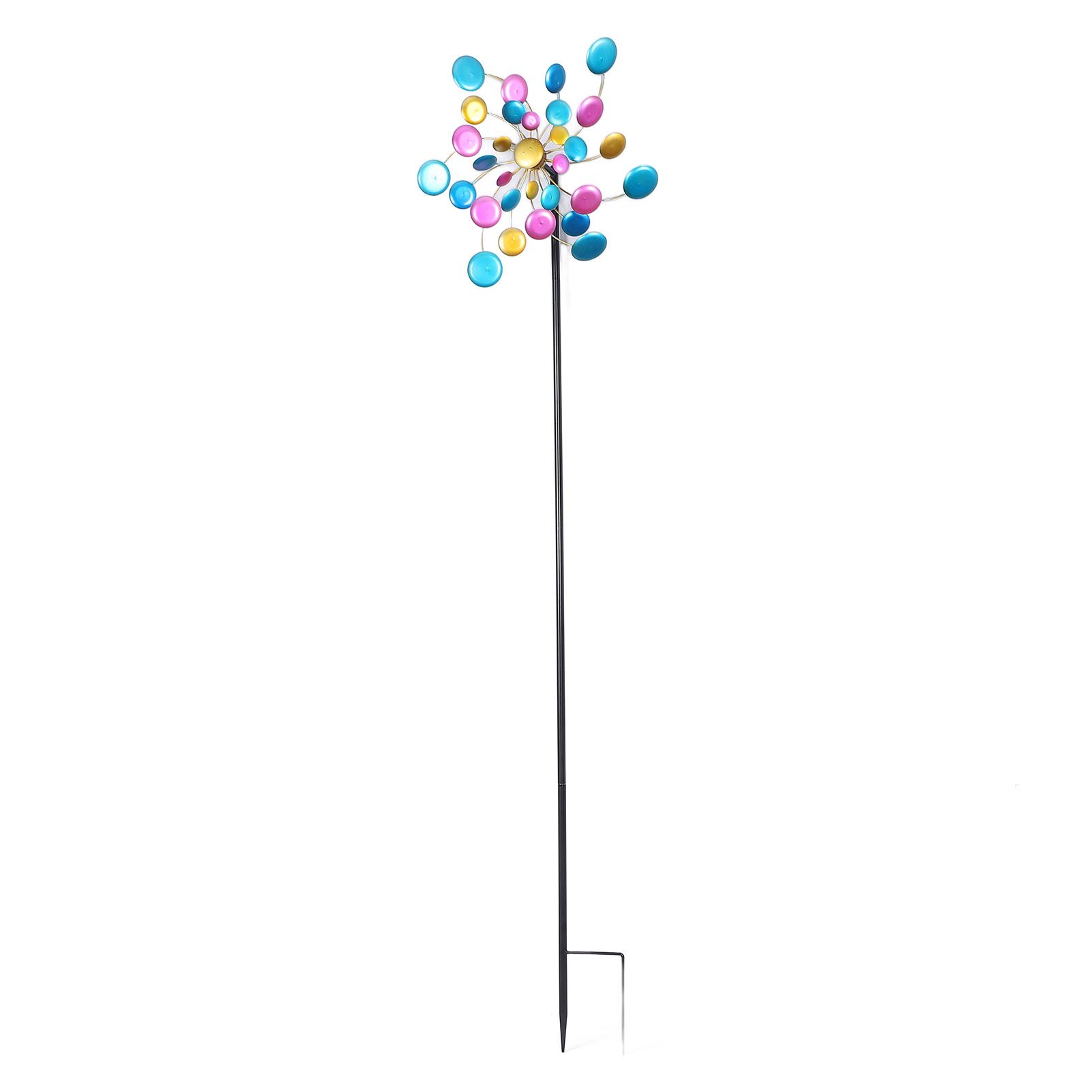 Garden Wind Spinner Colorful Metal Windmill Decoration for Outdoor Yard Lawn Patio view 10