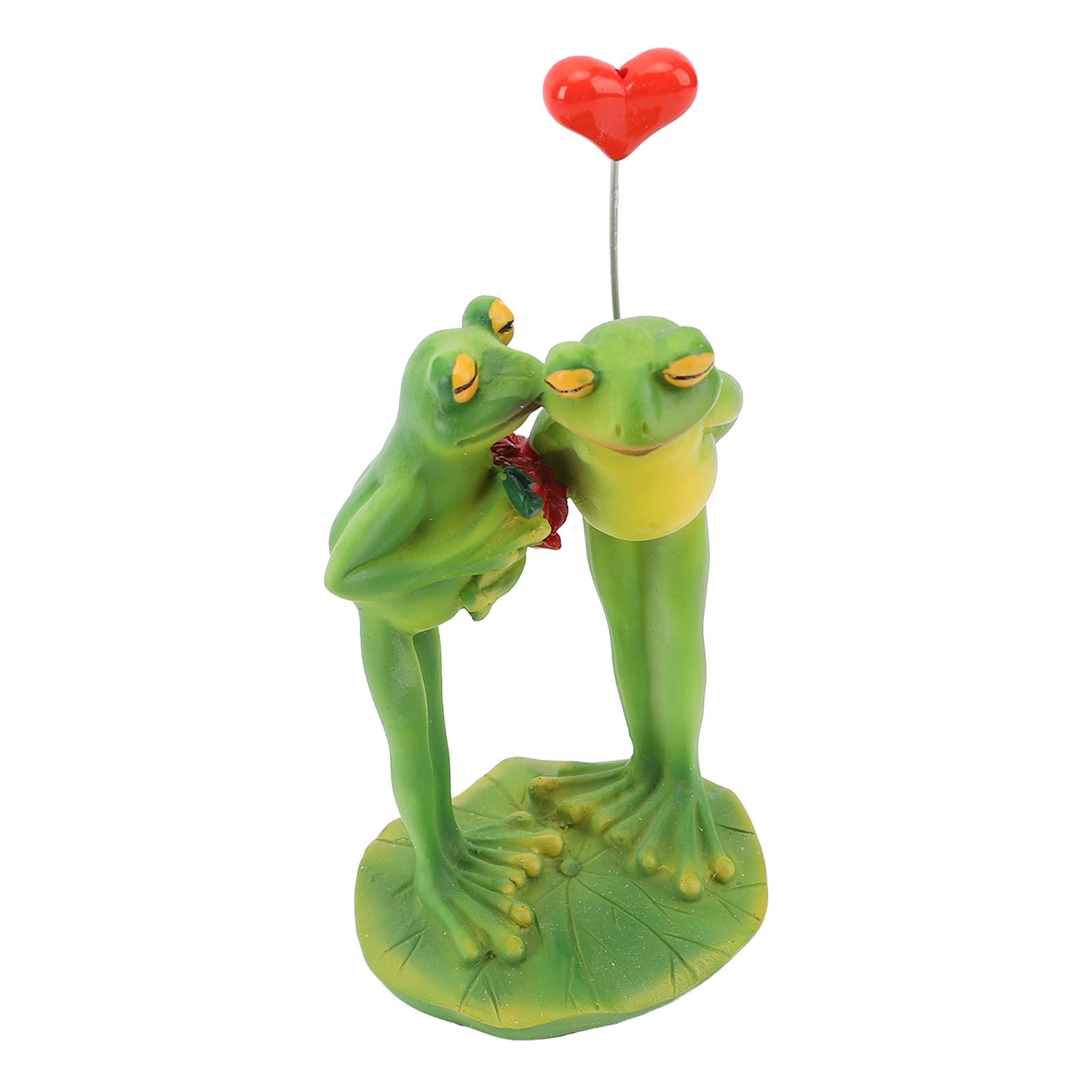 3D Frog Decor Couple Figurine Novelty Animal Statue Ornament Home Office Desk view 10