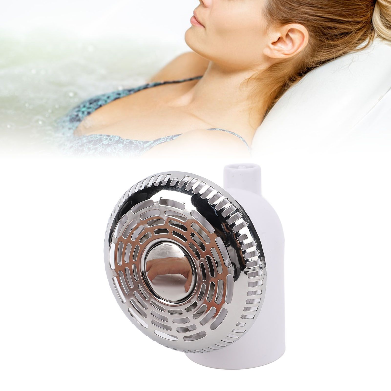 Bathtub Jet Nozzle 304 Stainless Steel and PVC Detachable Exquisite Water view 12