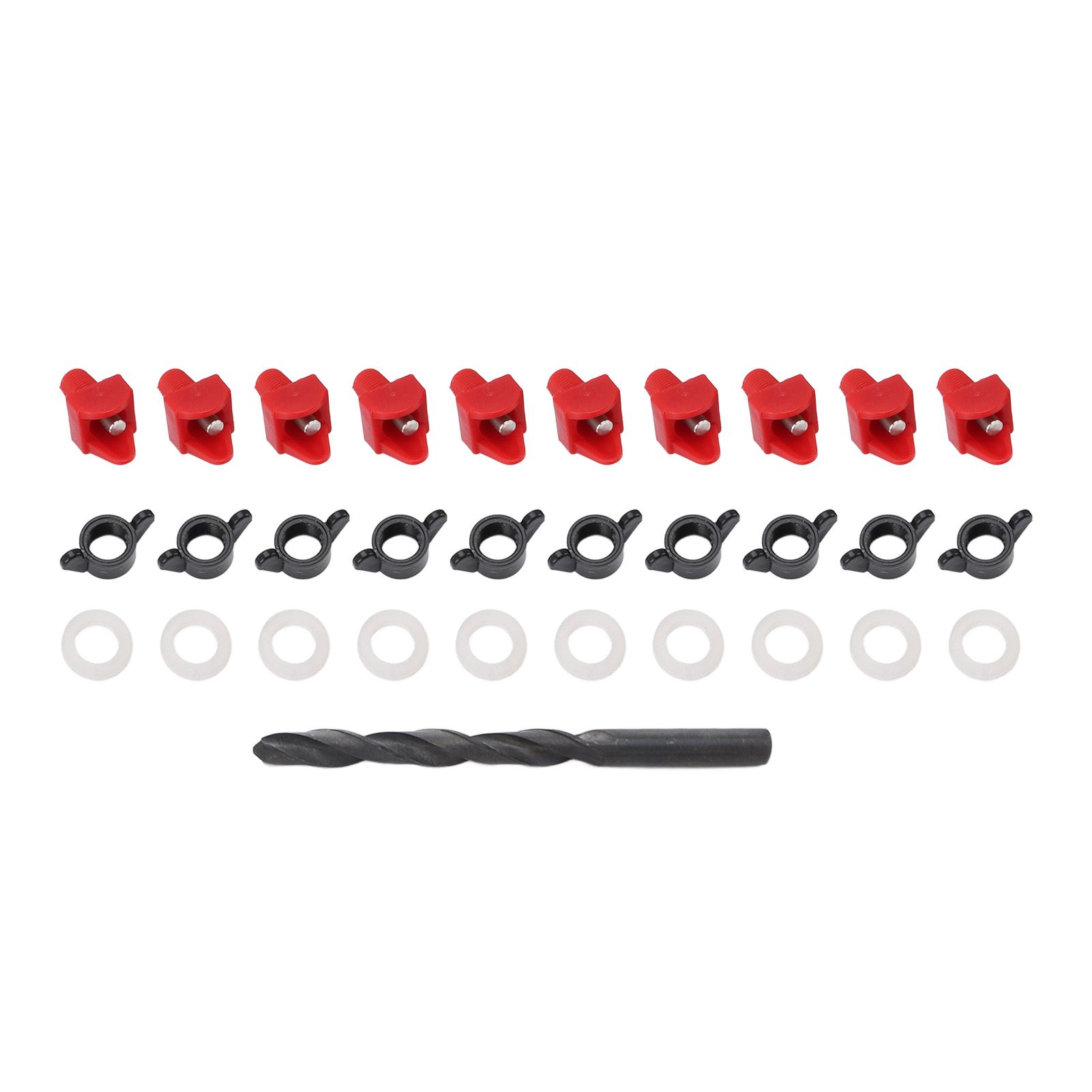Horizontal Chicken Water Nipples Plastic Automatic Poultry Waterer Kit for view 3