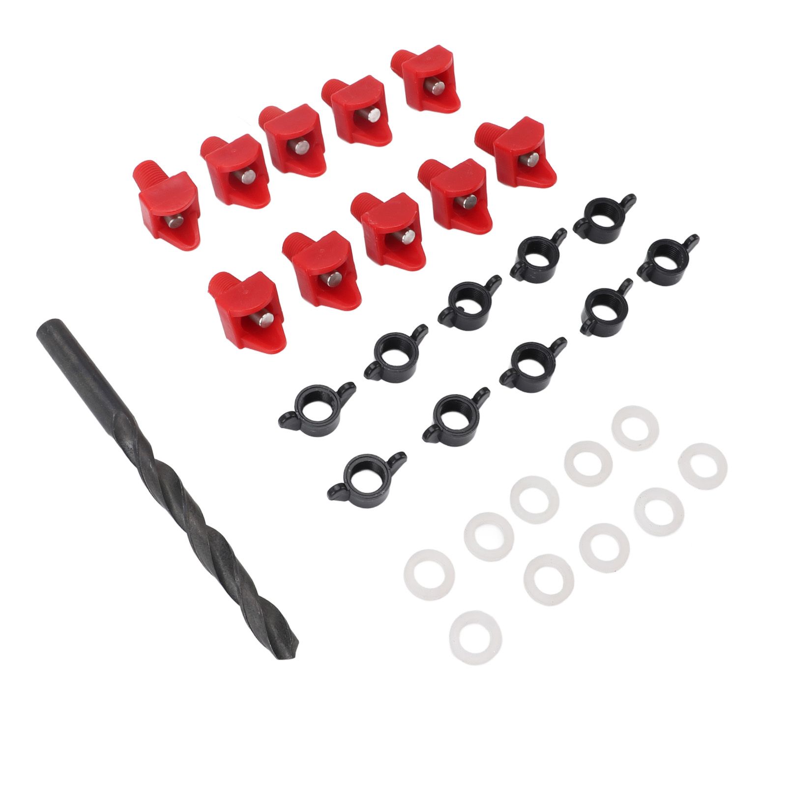 Horizontal Chicken Water Nipples Plastic Automatic Poultry Waterer Kit for view 4