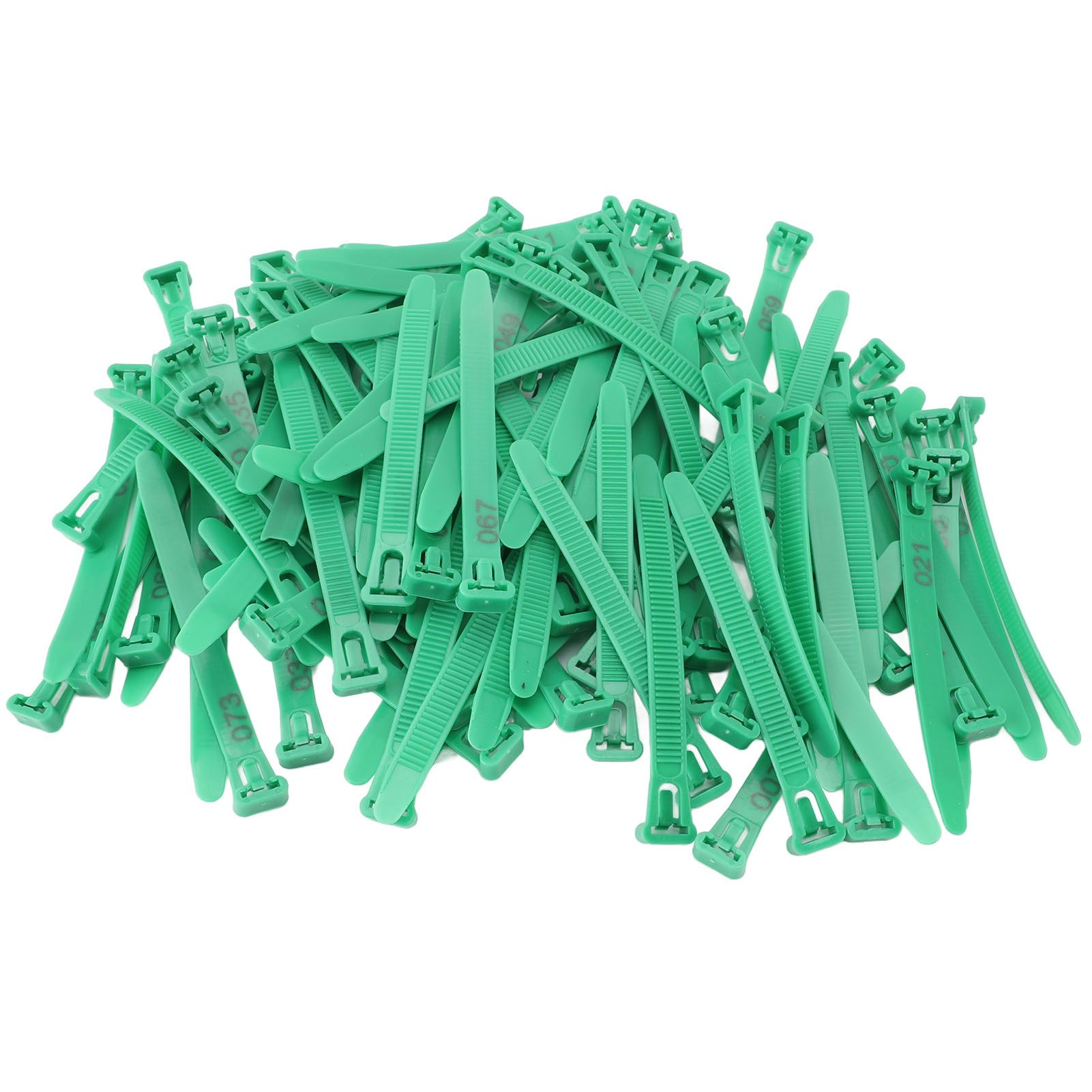 100pcs Chicken Leg Bands Adjustable Fadeless Numbered Poultry Identification view 4