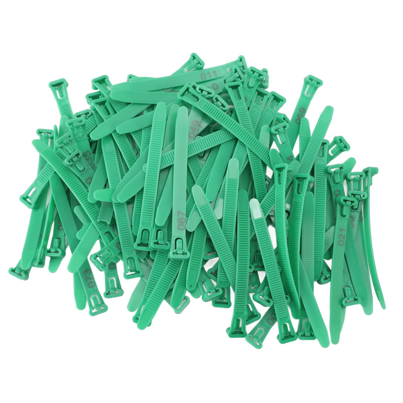 100pcs Chicken Leg Bands Adjustable Fadeless Numbered Poultry Identification view 6