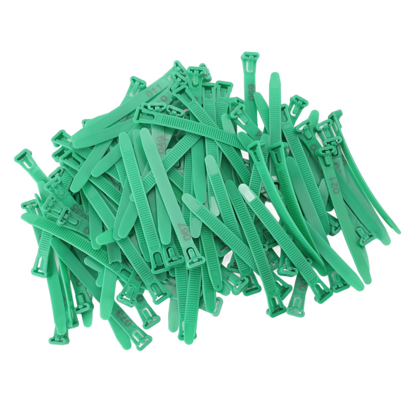 100pcs Chicken Leg Bands Adjustable Fadeless Numbered Poultry Identification view 9
