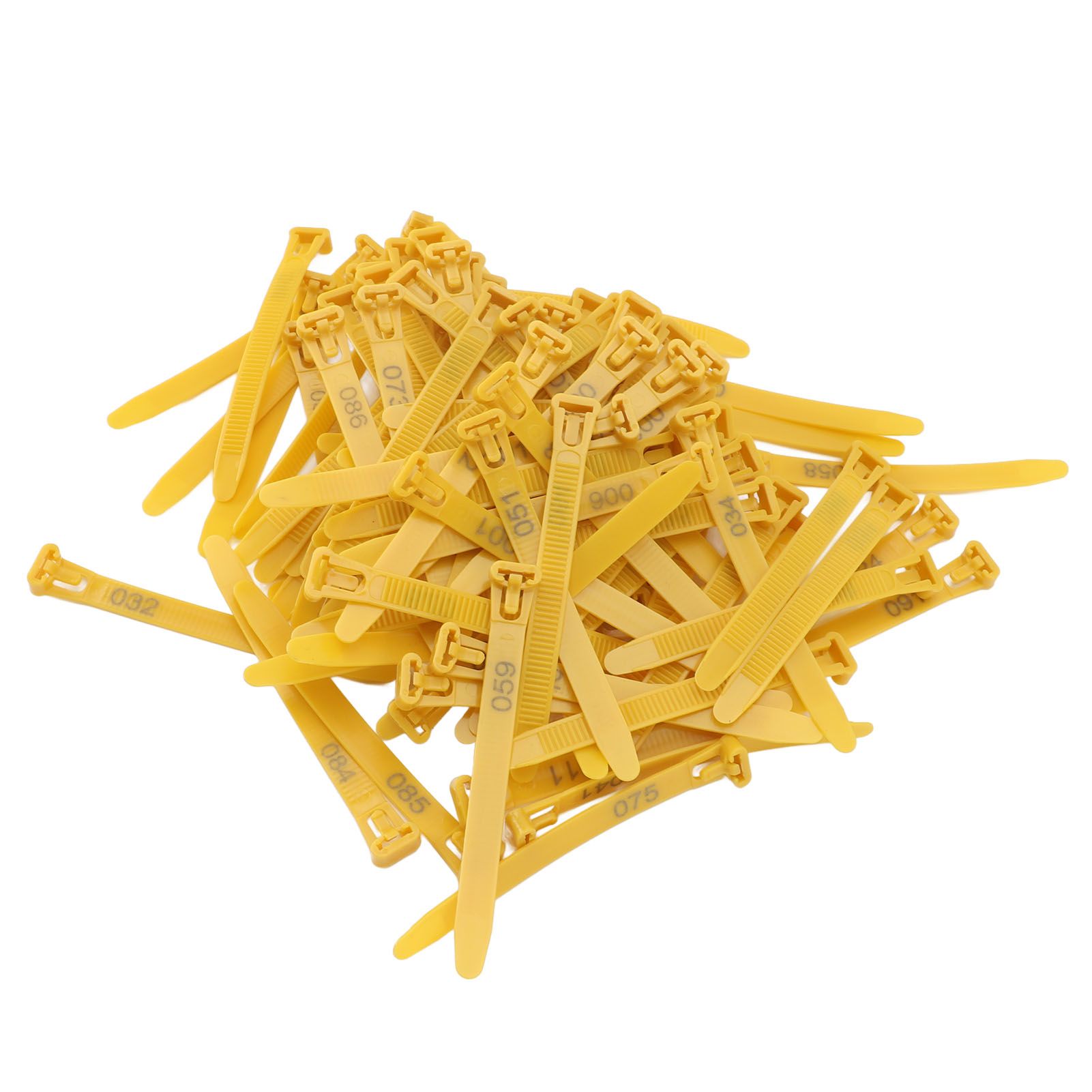 100pcs Chicken Leg Bands Adjustable Fadeless Numbered Poultry Identification view 12