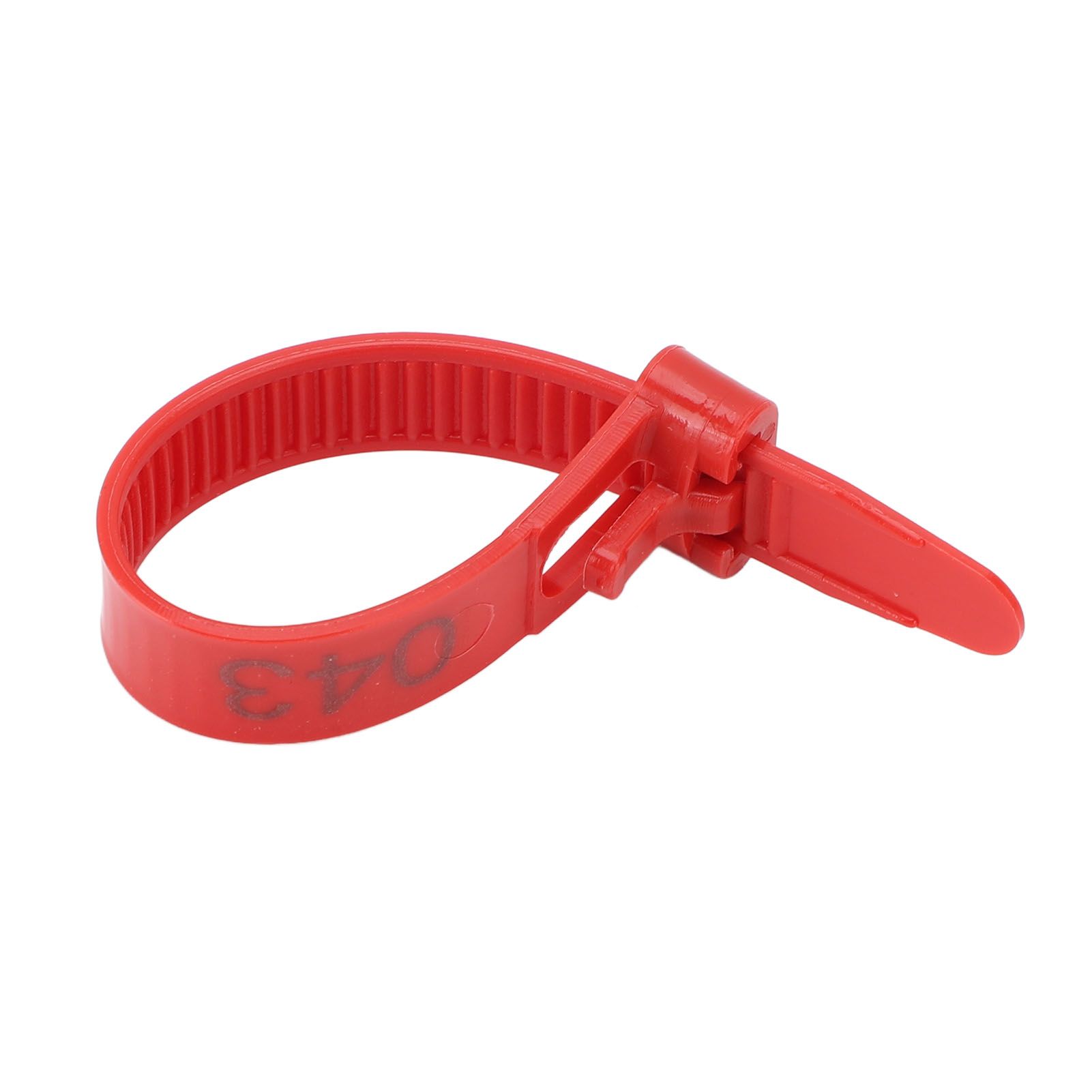 100pcs Chicken Leg Bands Adjustable Fadeless Numbered Poultry Identification view 5