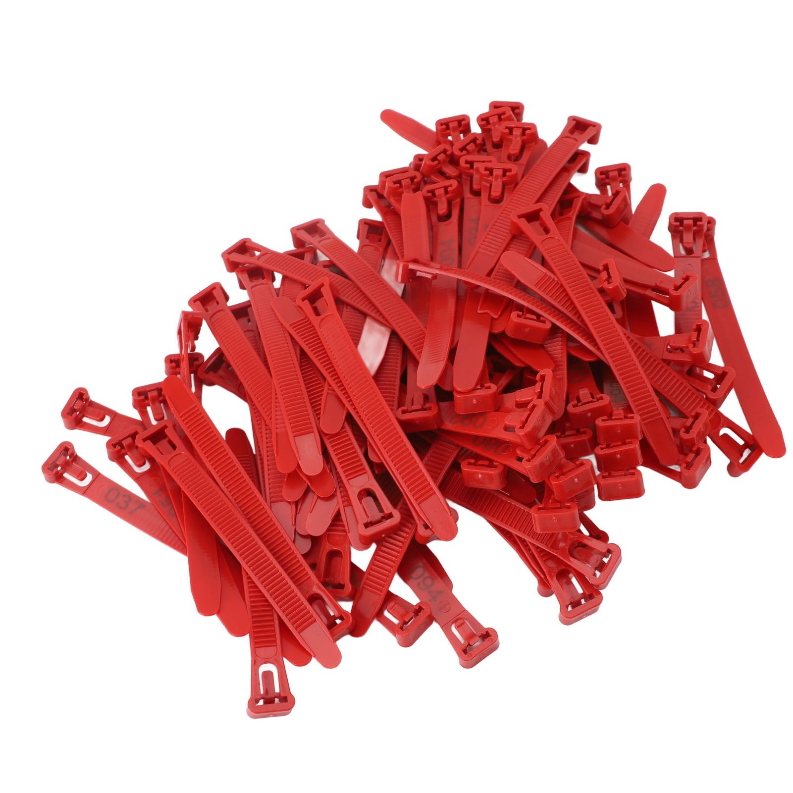100pcs Chicken Leg Bands Adjustable Fadeless Numbered Poultry Identification view 8