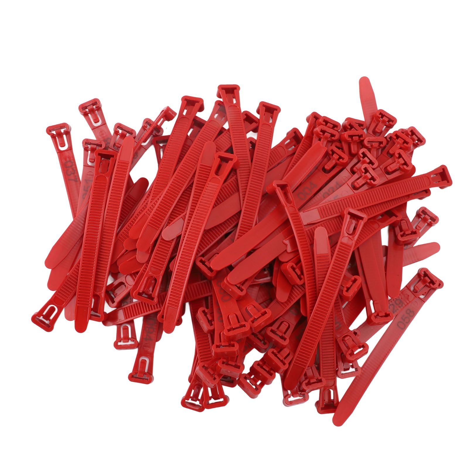 100pcs Chicken Leg Bands Adjustable Fadeless Numbered Poultry Identification view 9