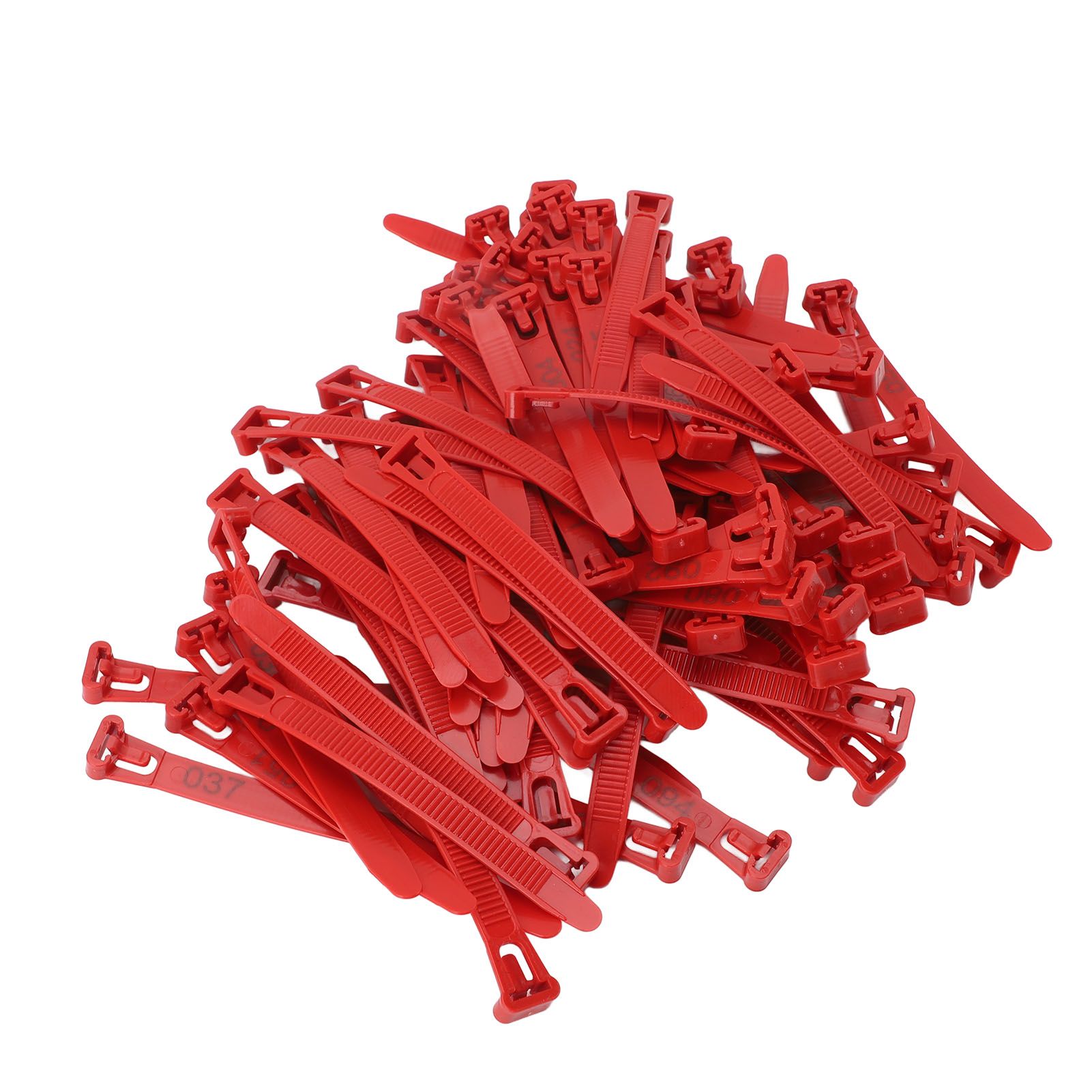 100pcs Chicken Leg Bands Adjustable Fadeless Numbered Poultry Identification view 10