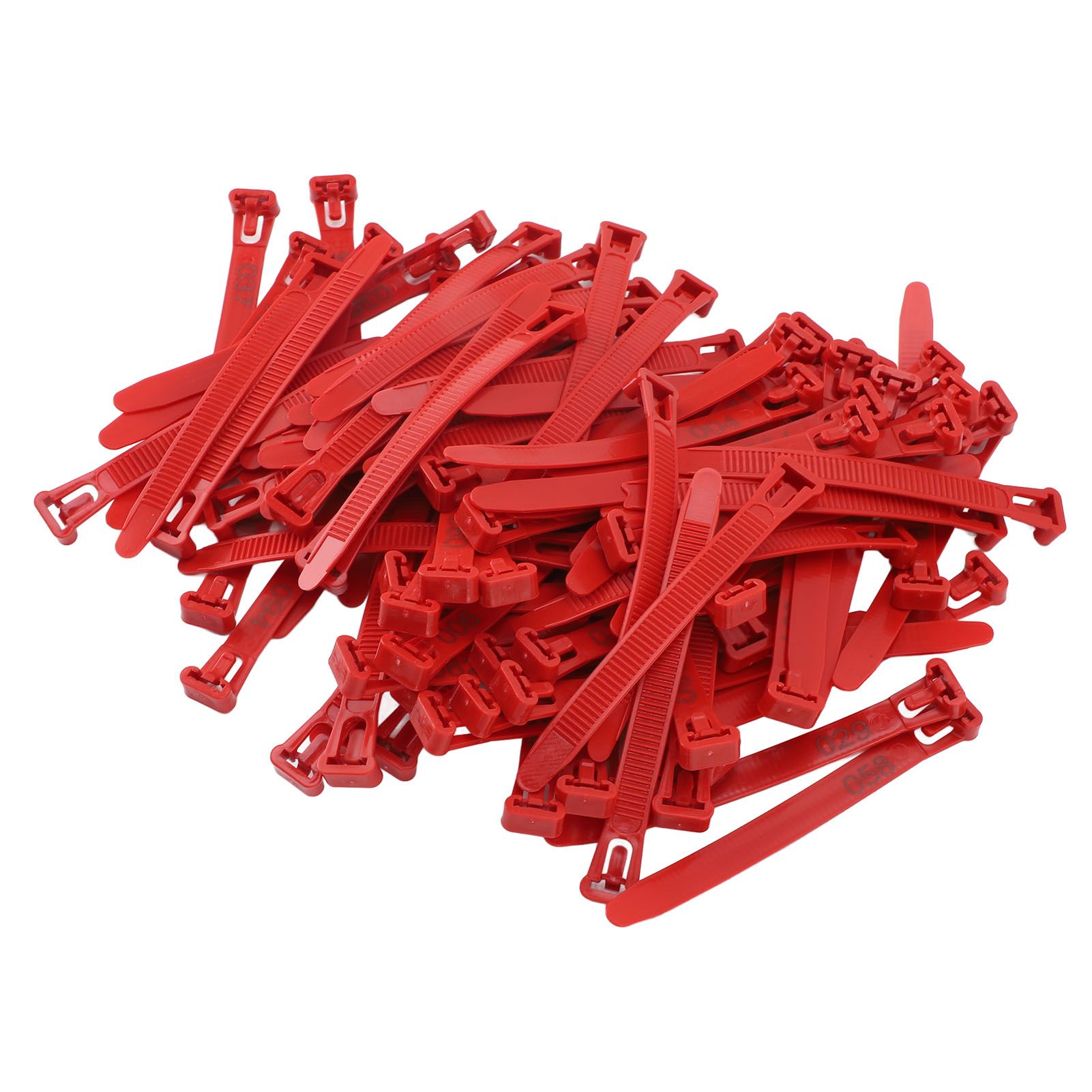 100pcs Chicken Leg Bands Adjustable Fadeless Numbered Poultry Identification view 12