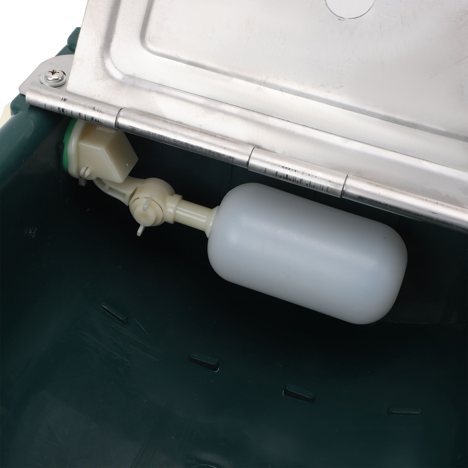 Livestock Water Bowl Trough Drinking Dispenser Farm Feeder Plastic with Iron view 5