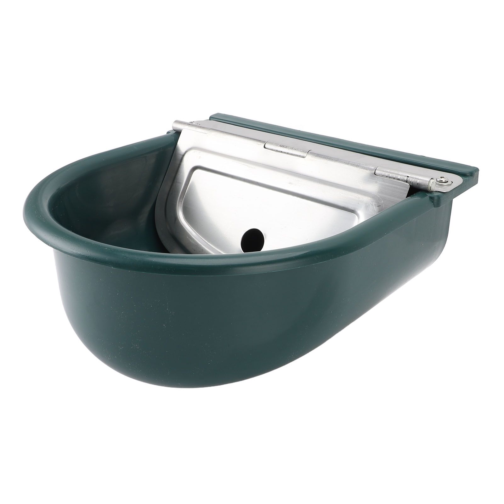 Livestock Water Bowl Trough Drinking Dispenser Farm Feeder Plastic with Iron view 9