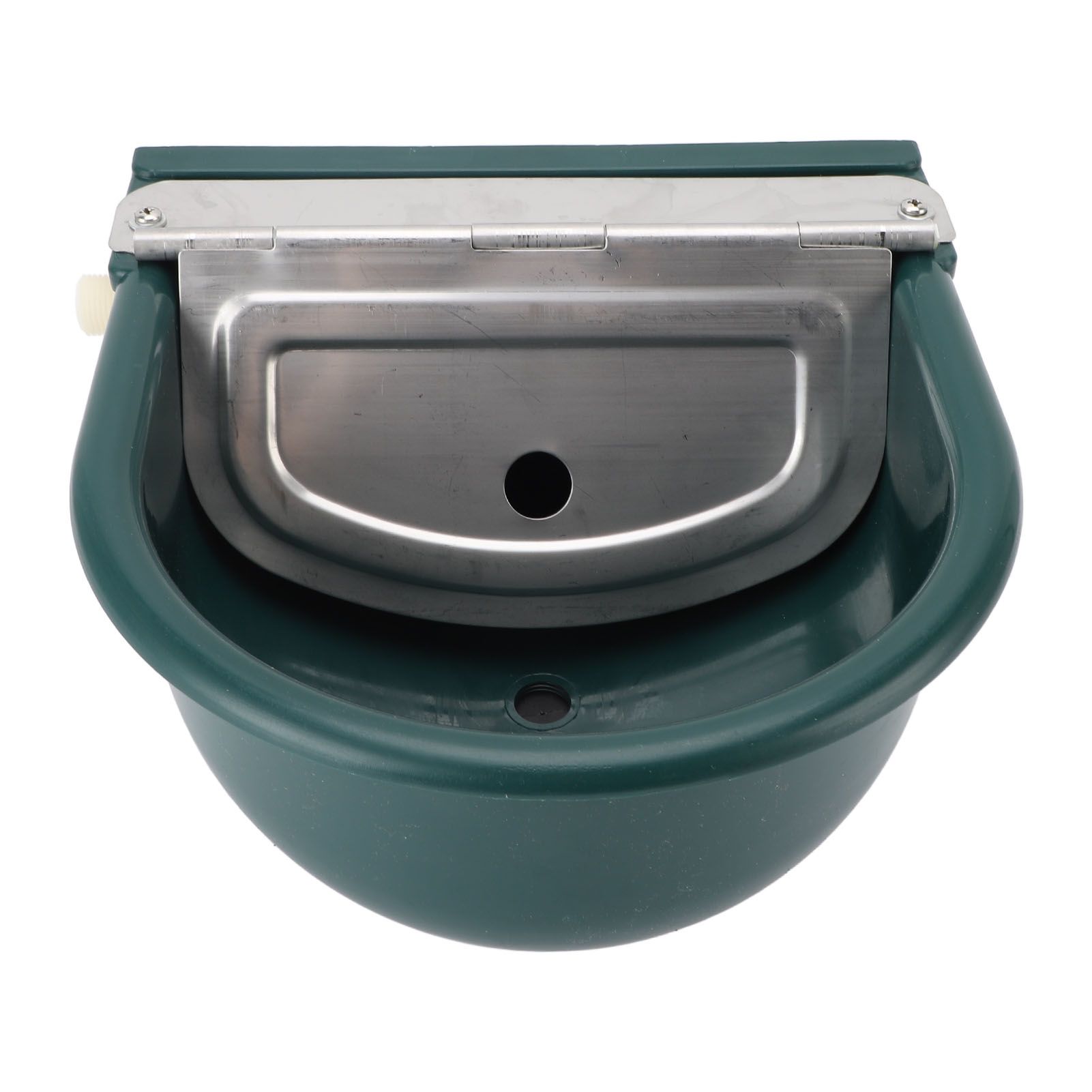 Livestock Water Bowl Trough Drinking Dispenser Farm Feeder Plastic with Iron view 11