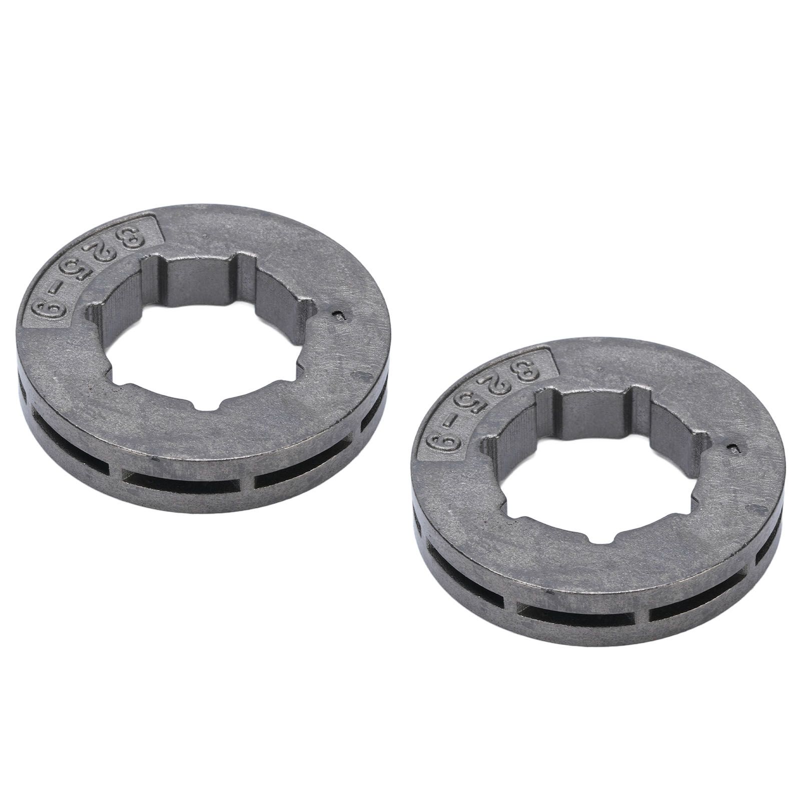 2PCS Rim Sprocket 325 9 Iron 9 Tooth Lawnmower Sprocket Drive Rim Replacement view 9