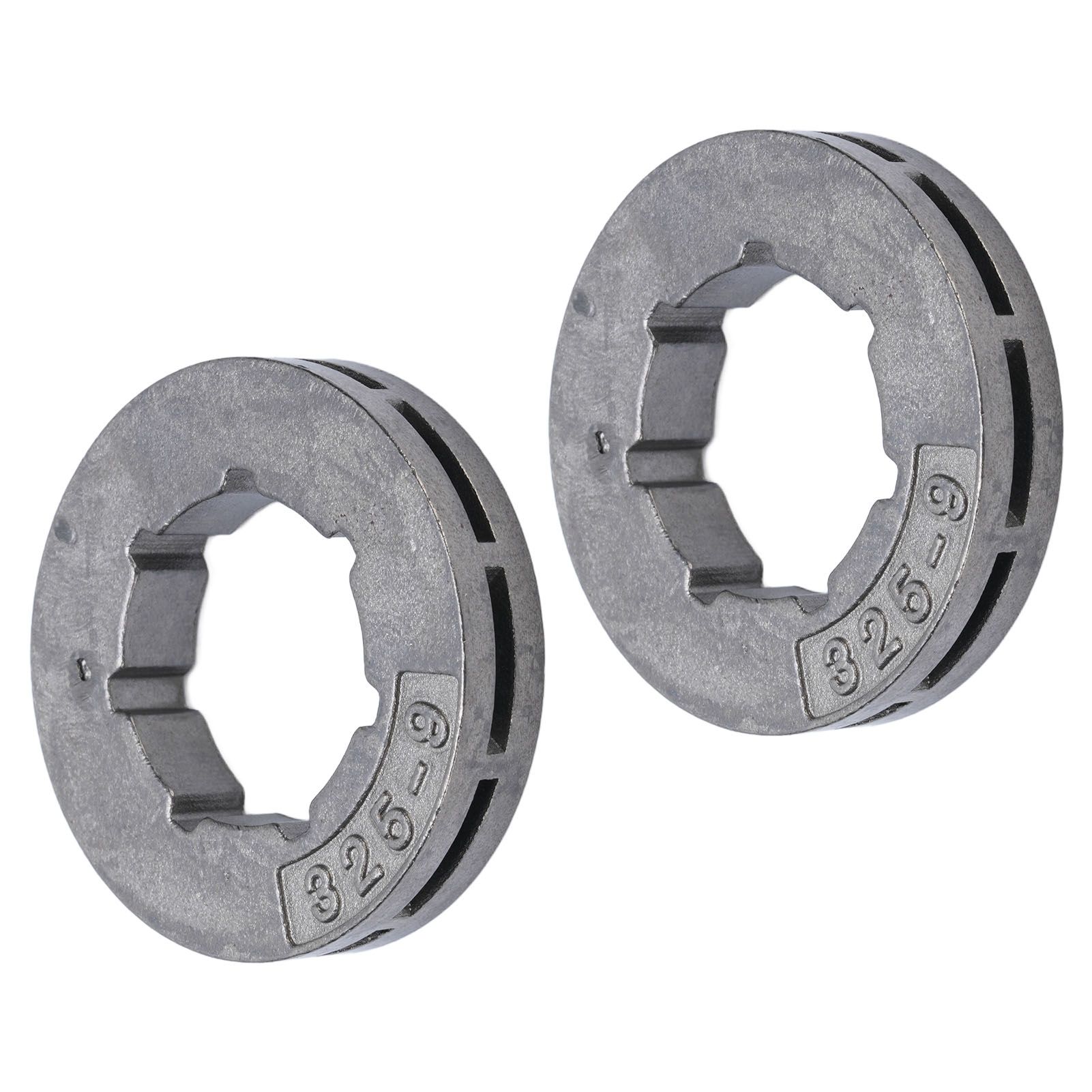 2PCS Rim Sprocket 325 9 Iron 9 Tooth Lawnmower Sprocket Drive Rim Replacement view 10