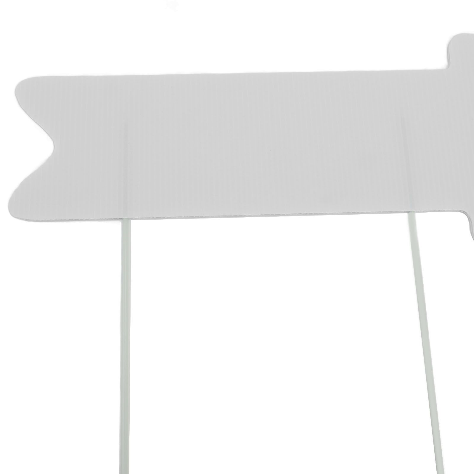 Blank Arrow Signs with Stakes Double Side Water Proof Directional Signs for view 2