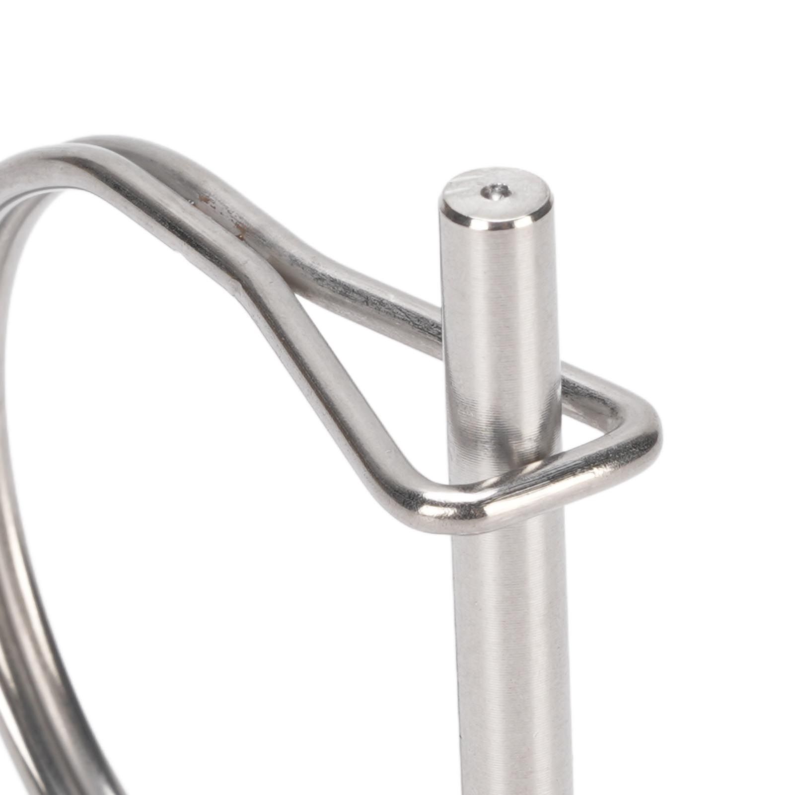 Safety Coupler Pin 316 Stainless Steel D Type Shaft Locking Pin for Table Saw view 2