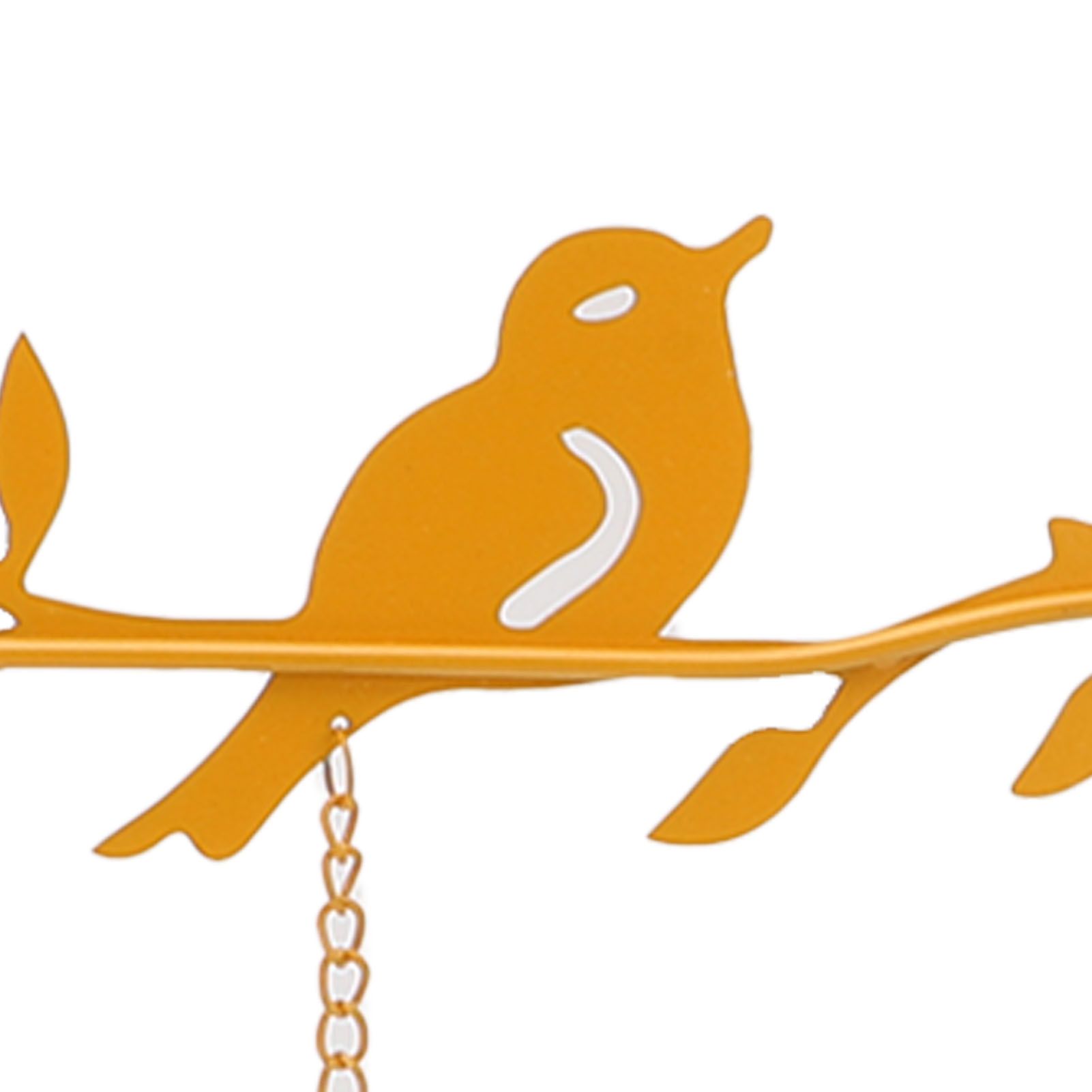 Bird Bell Outdoor Decoration Iron Elegant Look Handmade Craft Bird Bell view 2