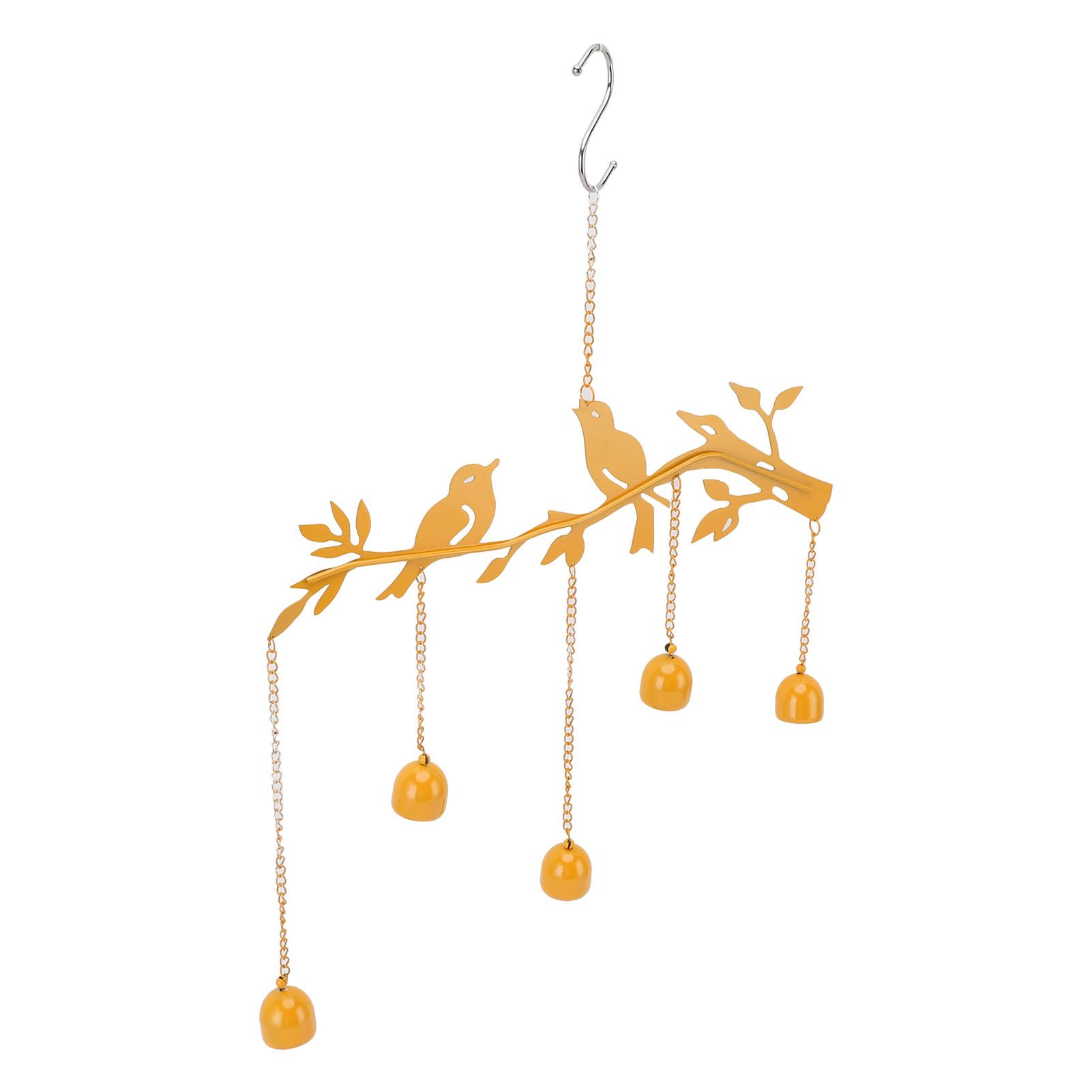 Bird Bell Outdoor Decoration Iron Elegant Look Handmade Craft Bird Bell view 6