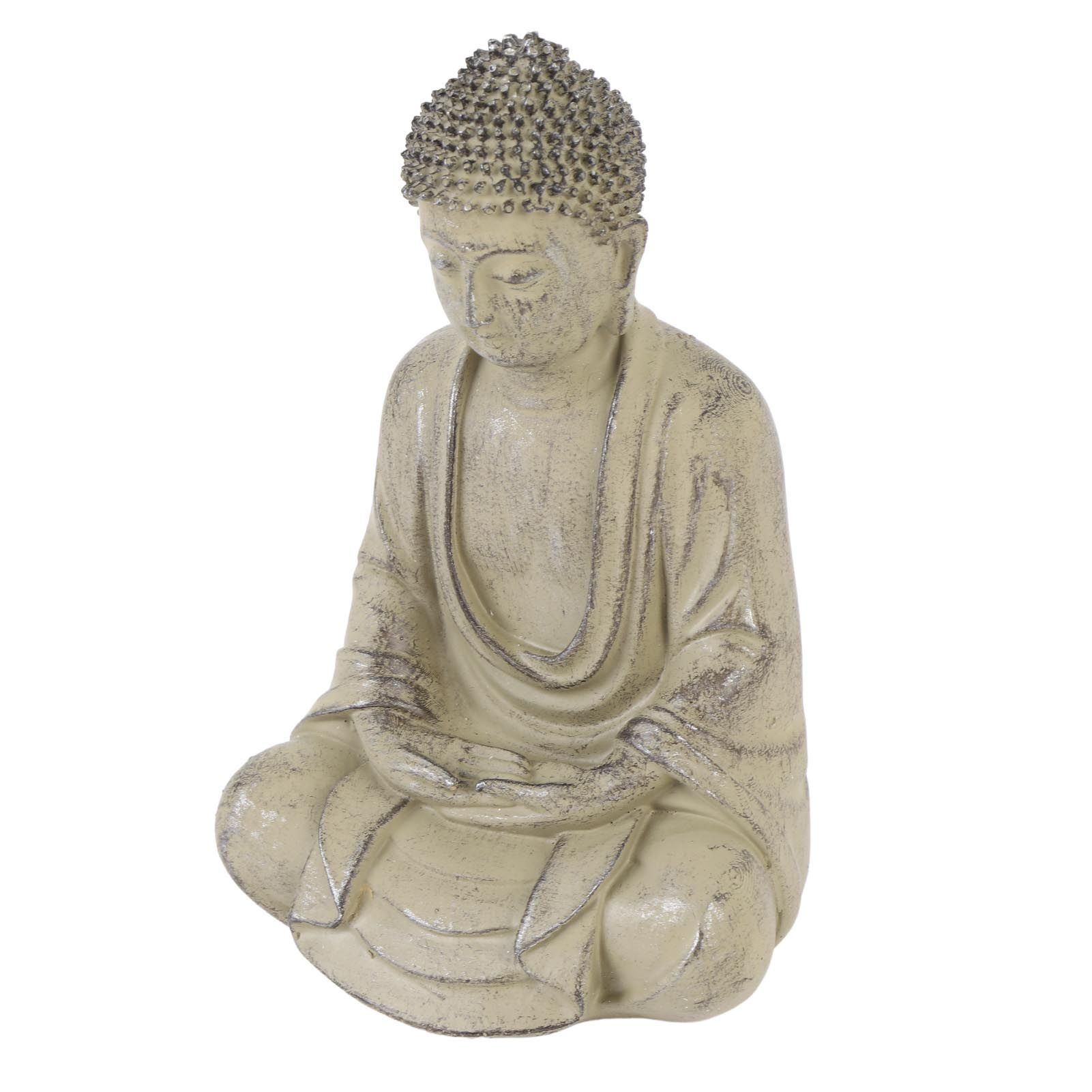 Zen Statue Home Decor Garden Decorative Figurine Vintage Style Ornament Living — image 1