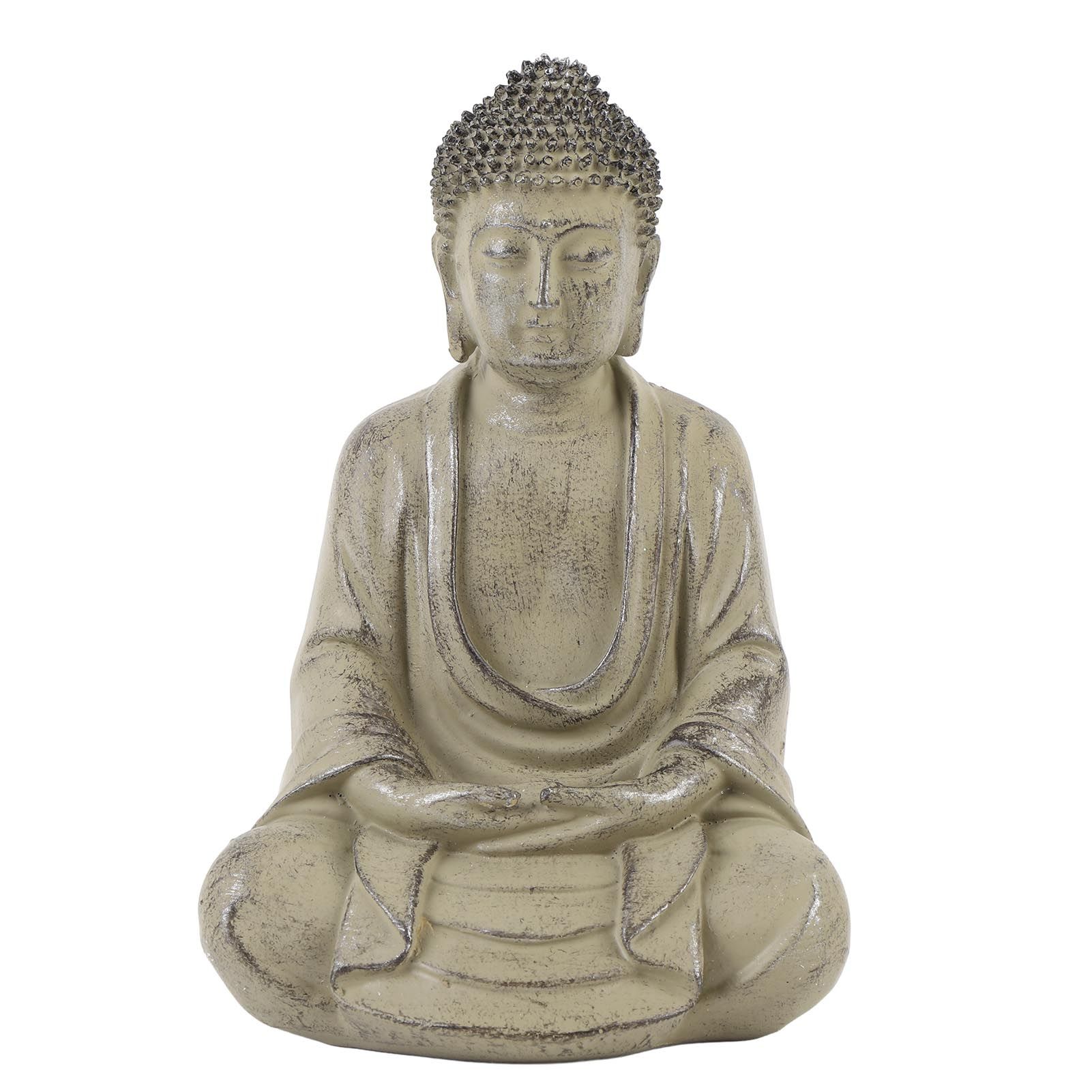 Zen Statue Home Decor Garden Decorative Figurine Vintage Style Ornament Living view 3