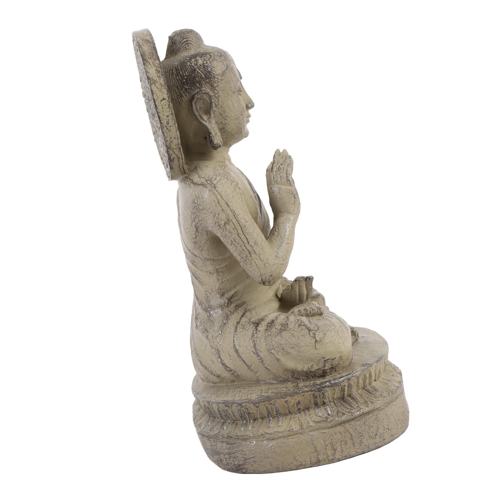 Zen Statue Home Decor Garden Decorative Figurine Vintage Style Ornament Living view 8