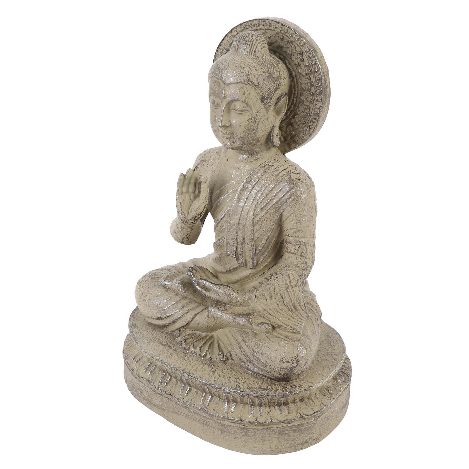 Zen Statue Home Decor Garden Decorative Figurine Vintage Style Ornament Living view 10
