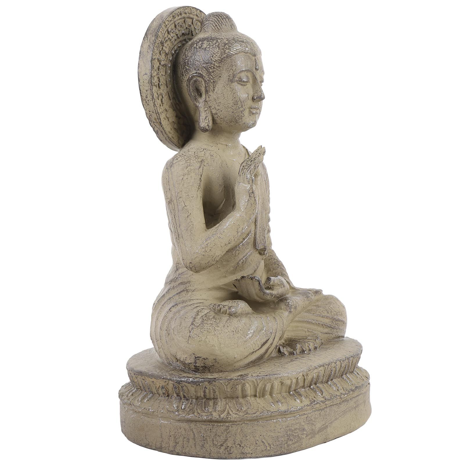 Zen Statue Home Decor Garden Decorative Figurine Vintage Style Ornament Living view 12