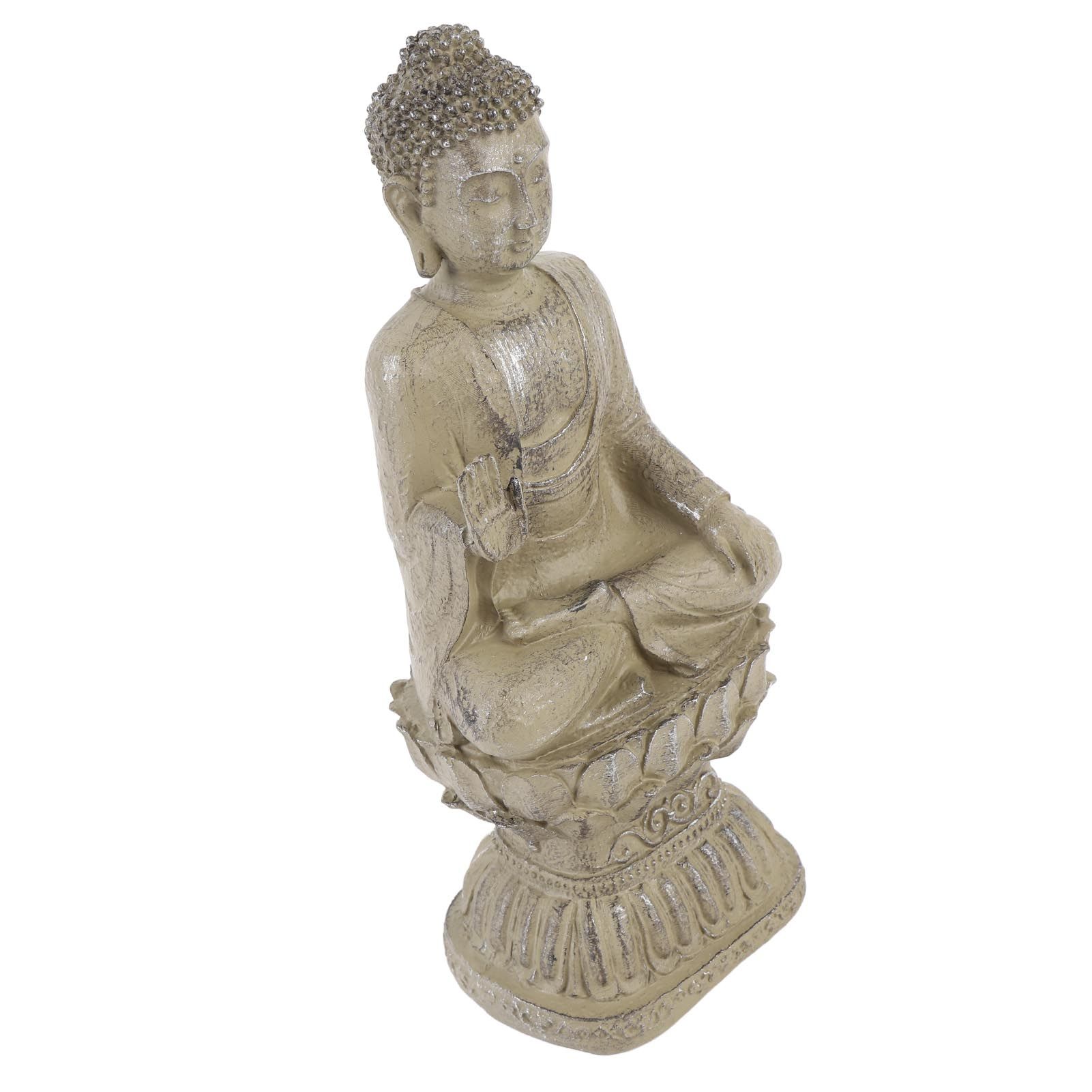 Zen Statue Home Decor Garden Decorative Figurine Vintage Style Ornament Living view 4