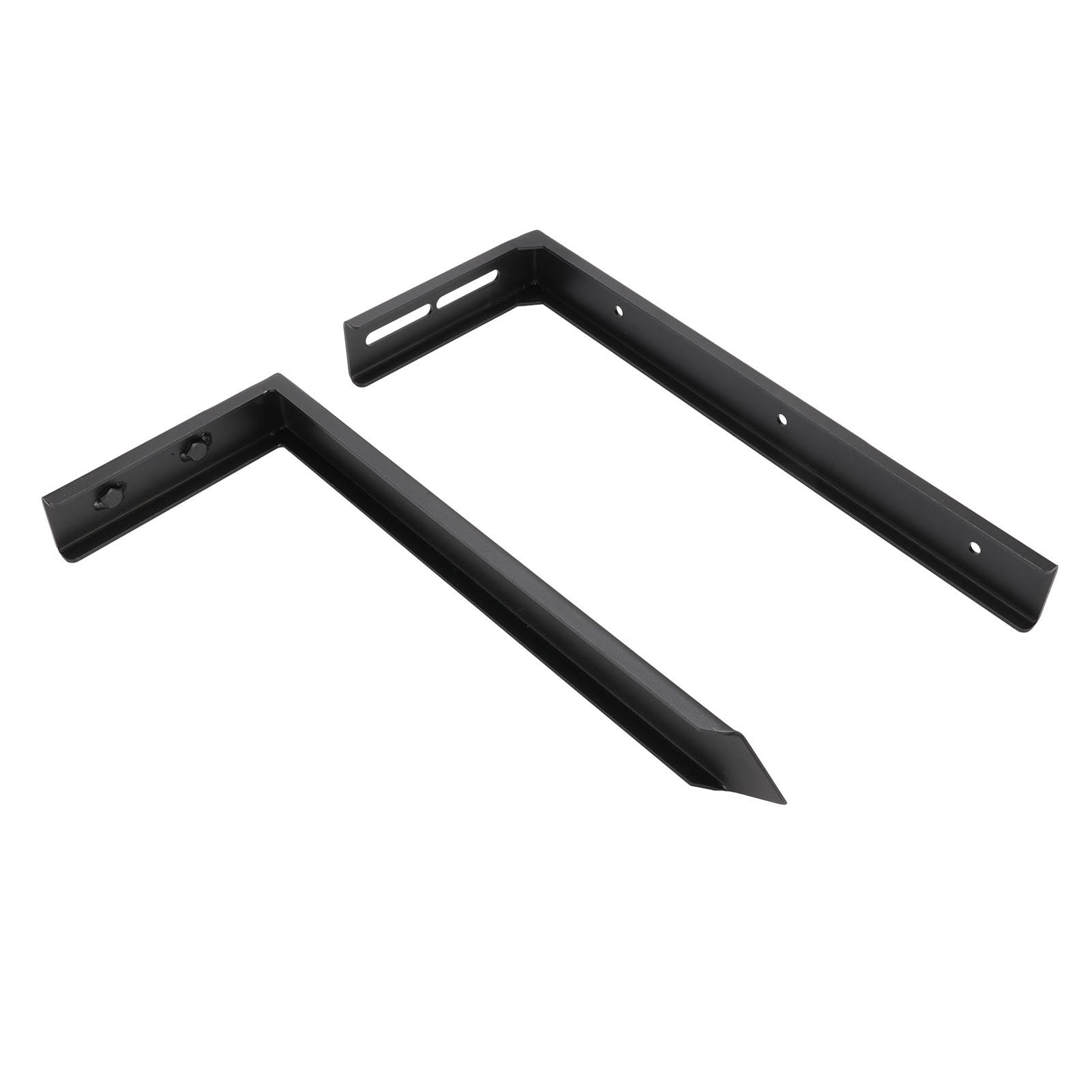 Fence Post Repair Kit Heavy Duty Steel Stakes Anchor Ground Spike for Inclined view 8