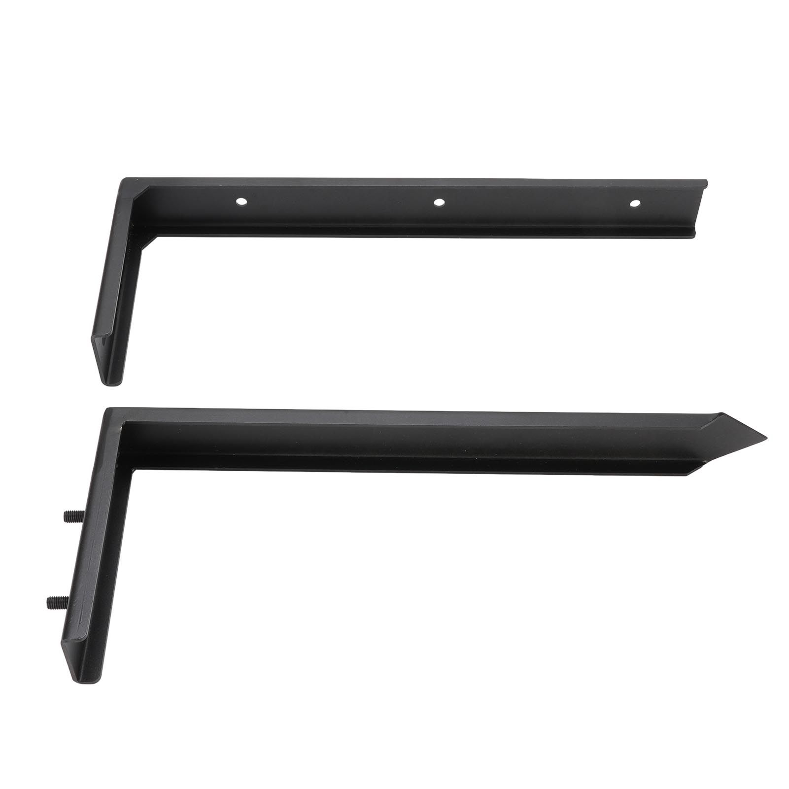 Fence Post Repair Kit Heavy Duty Steel Stakes Anchor Ground Spike for Inclined view 9