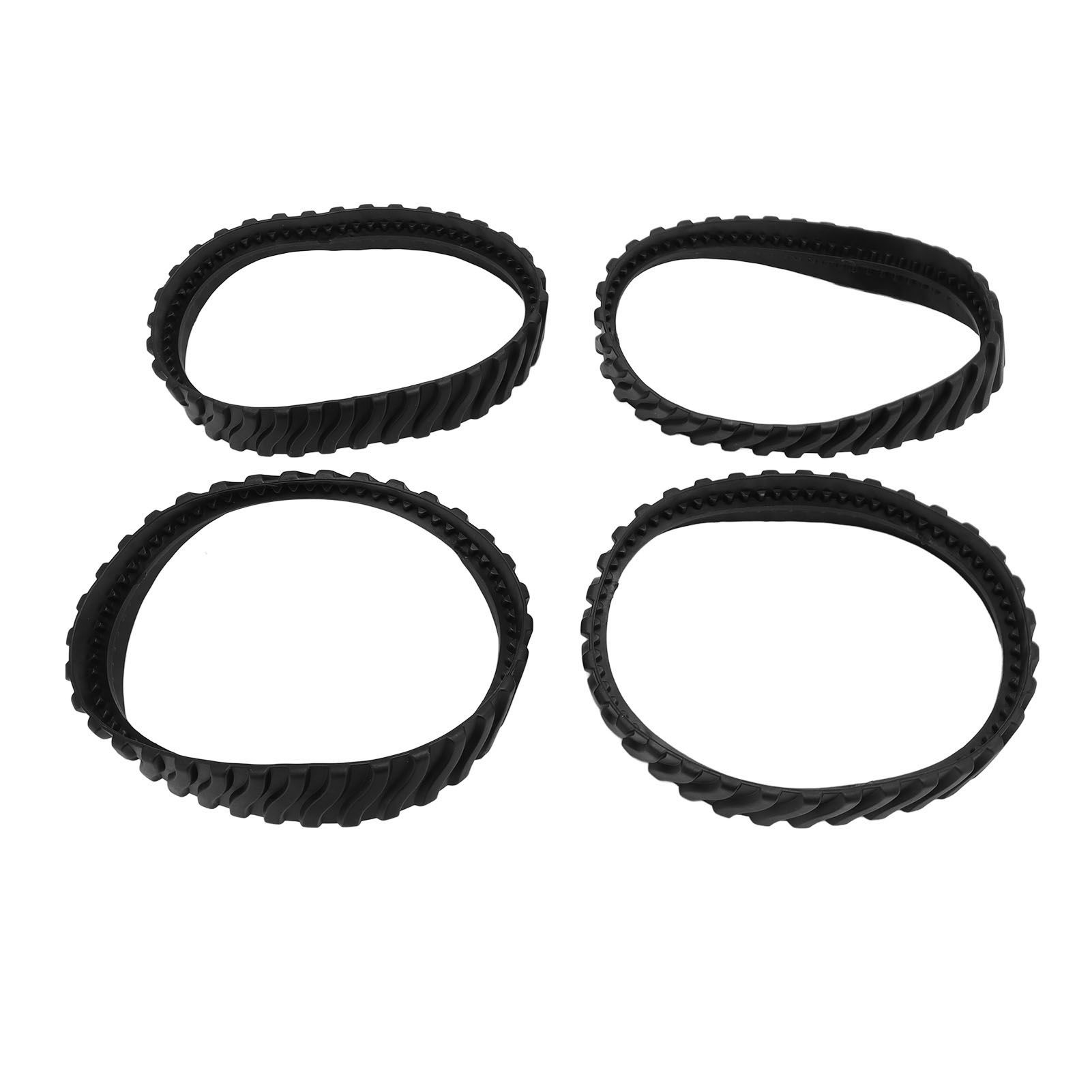 4pcs Pool Cleaner Tire Track Rubber Replacement Tire Track Wheel Belt for view 3