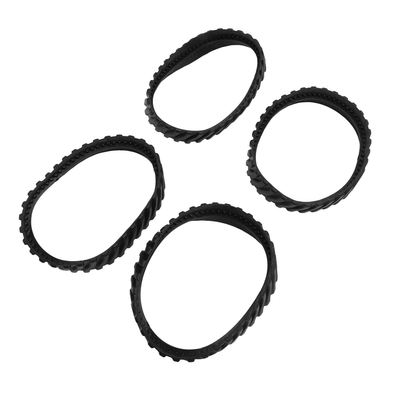 4pcs Pool Cleaner Tire Track Rubber Replacement Tire Track Wheel Belt for view 4