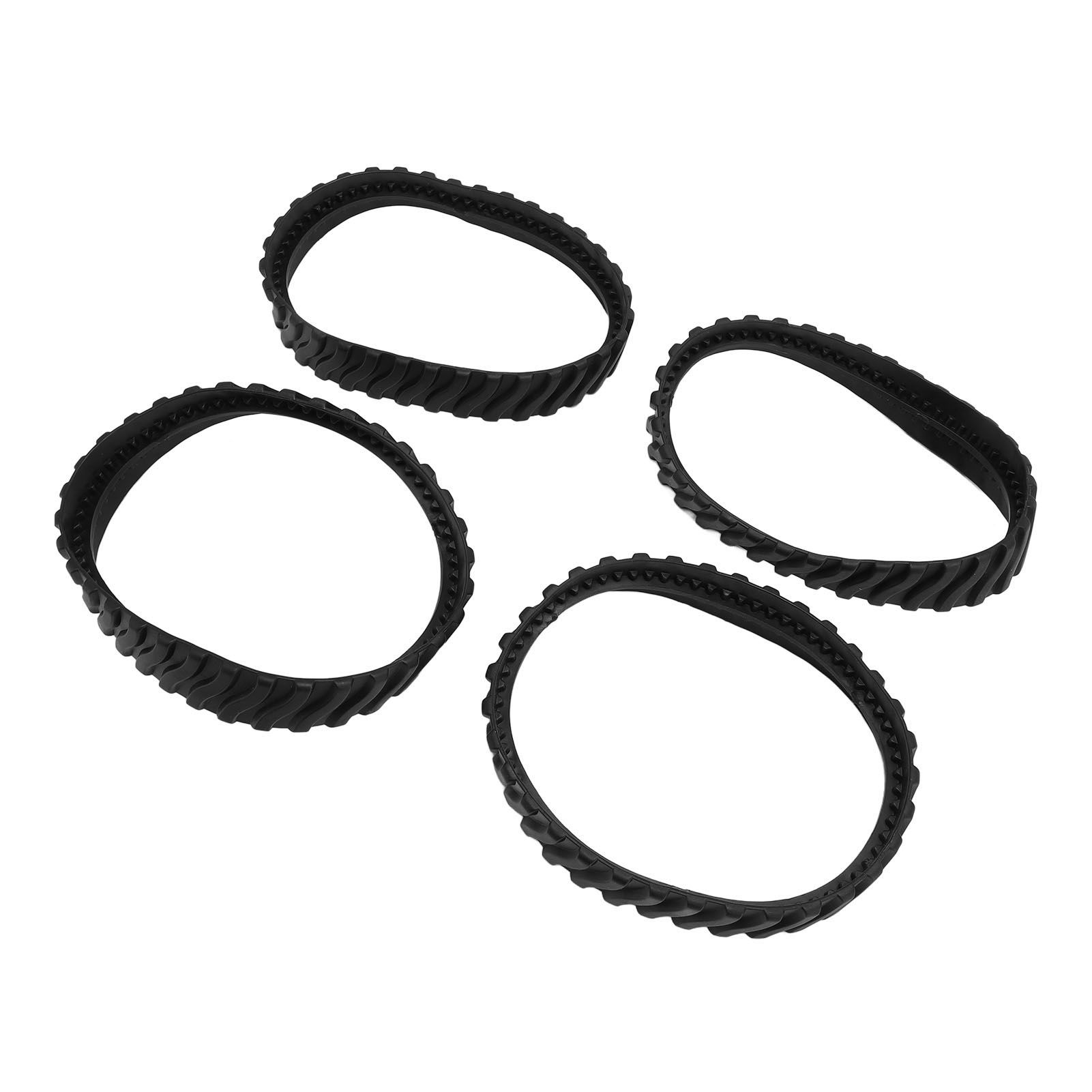 4pcs Pool Cleaner Tire Track Rubber Replacement Tire Track Wheel Belt for view 5